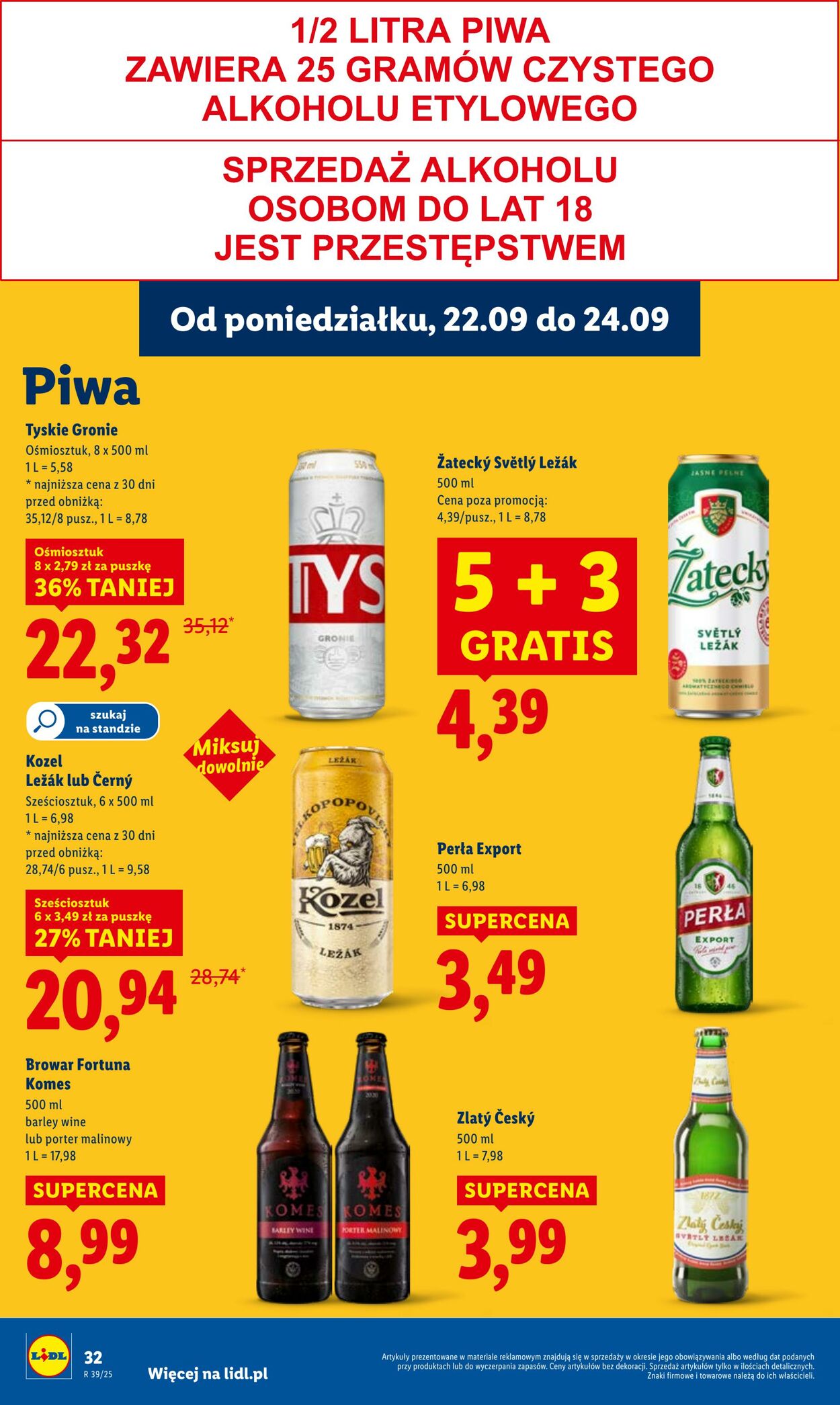 Gazetka Lidl 22.09.2025 - 24.09.2025