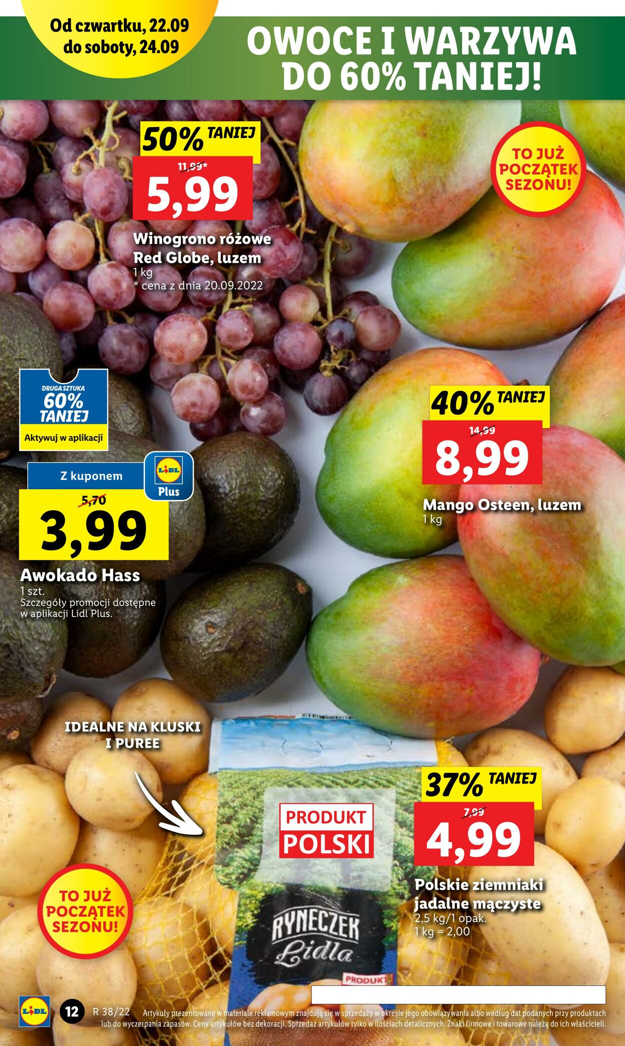 Gazetka Lidl 22.09.2022 - 24.09.2022