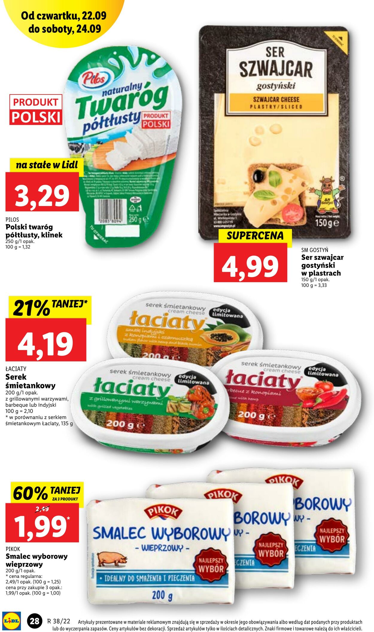 Gazetka Lidl 22.09.2022 - 24.09.2022