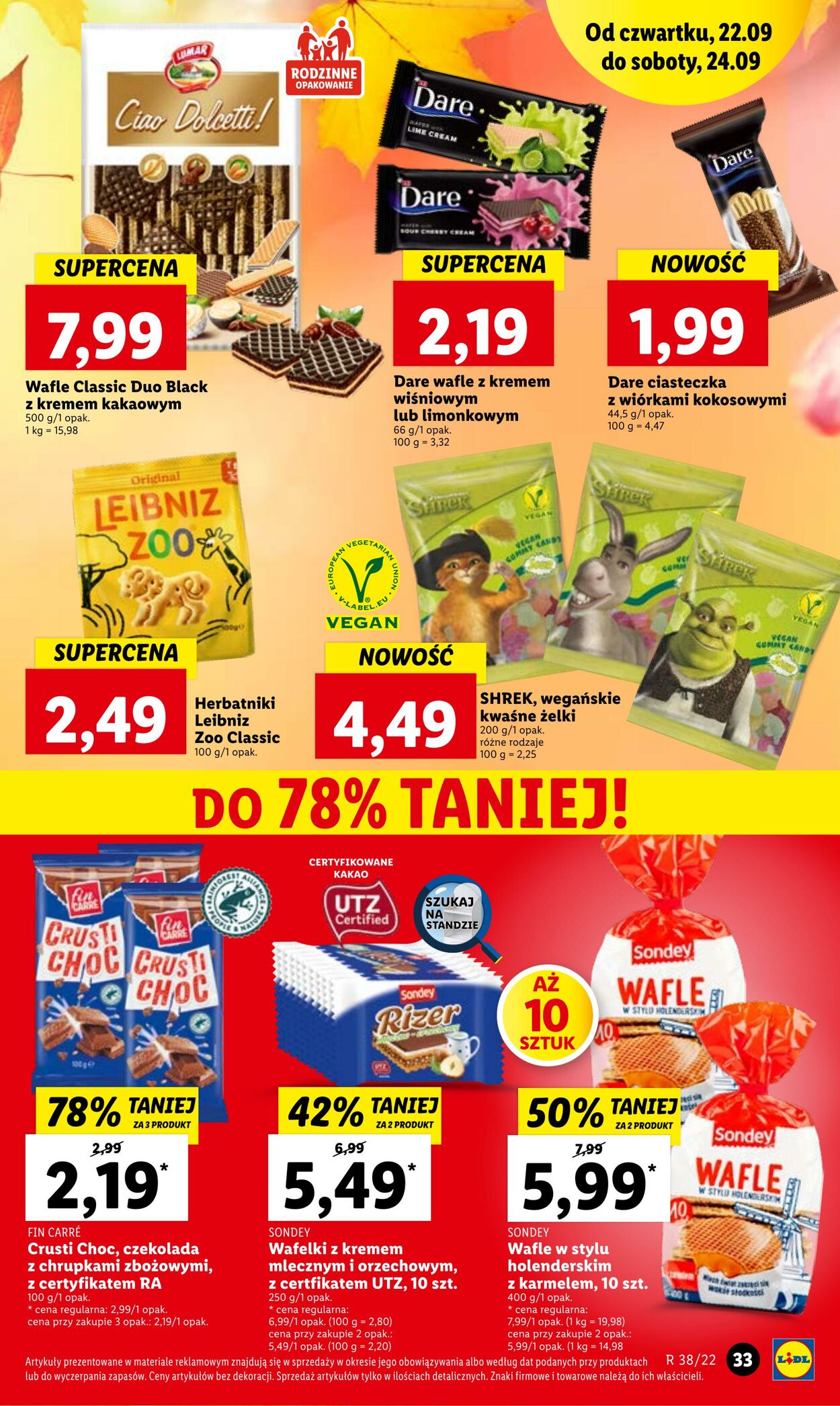 Gazetka Lidl 22.09.2022 - 24.09.2022