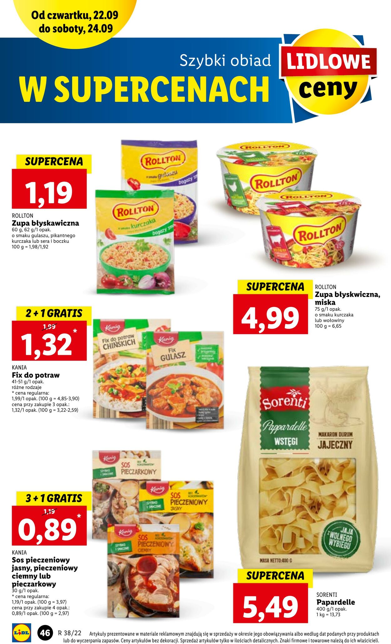 Gazetka Lidl 22.09.2022 - 24.09.2022