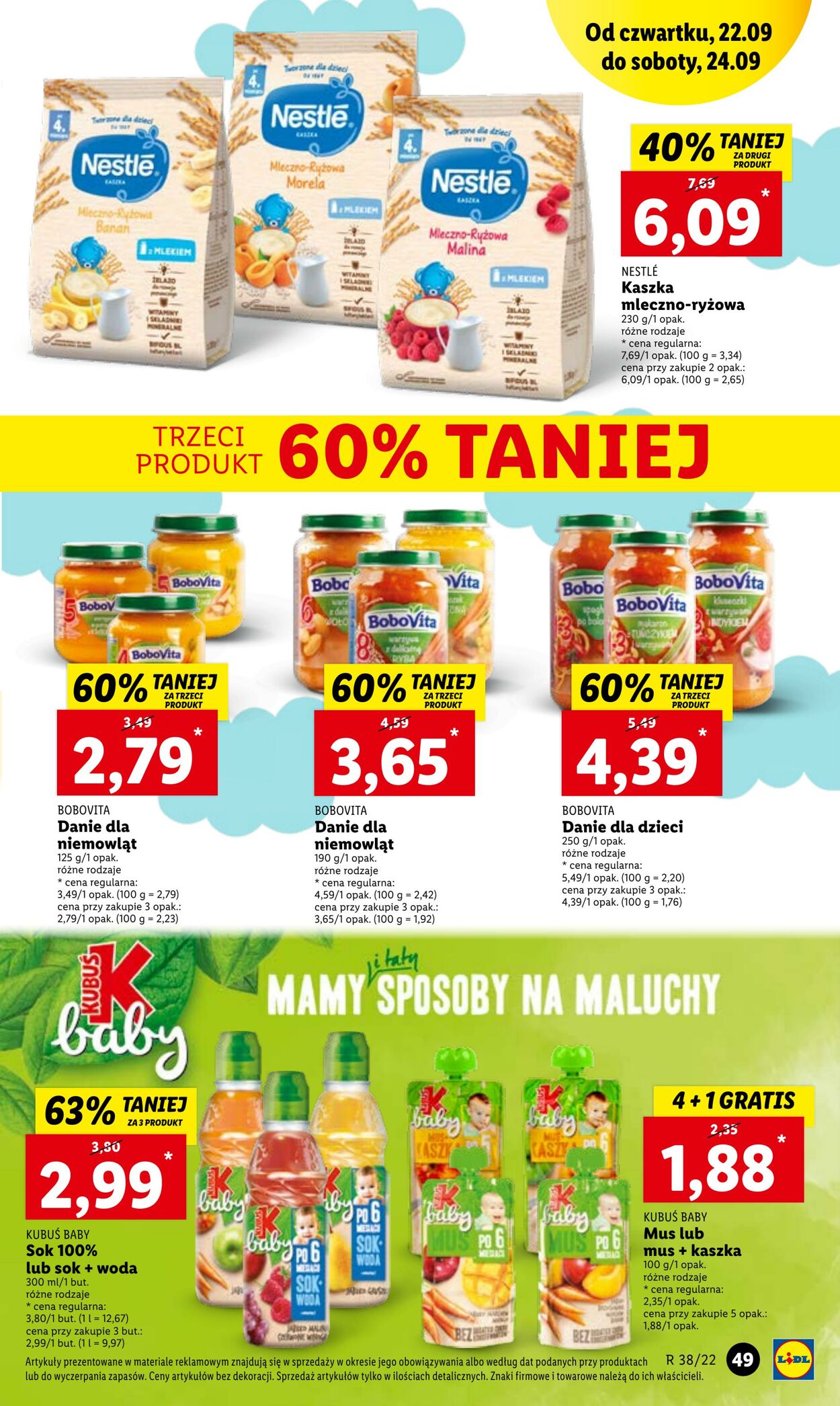 Gazetka Lidl 22.09.2022 - 24.09.2022