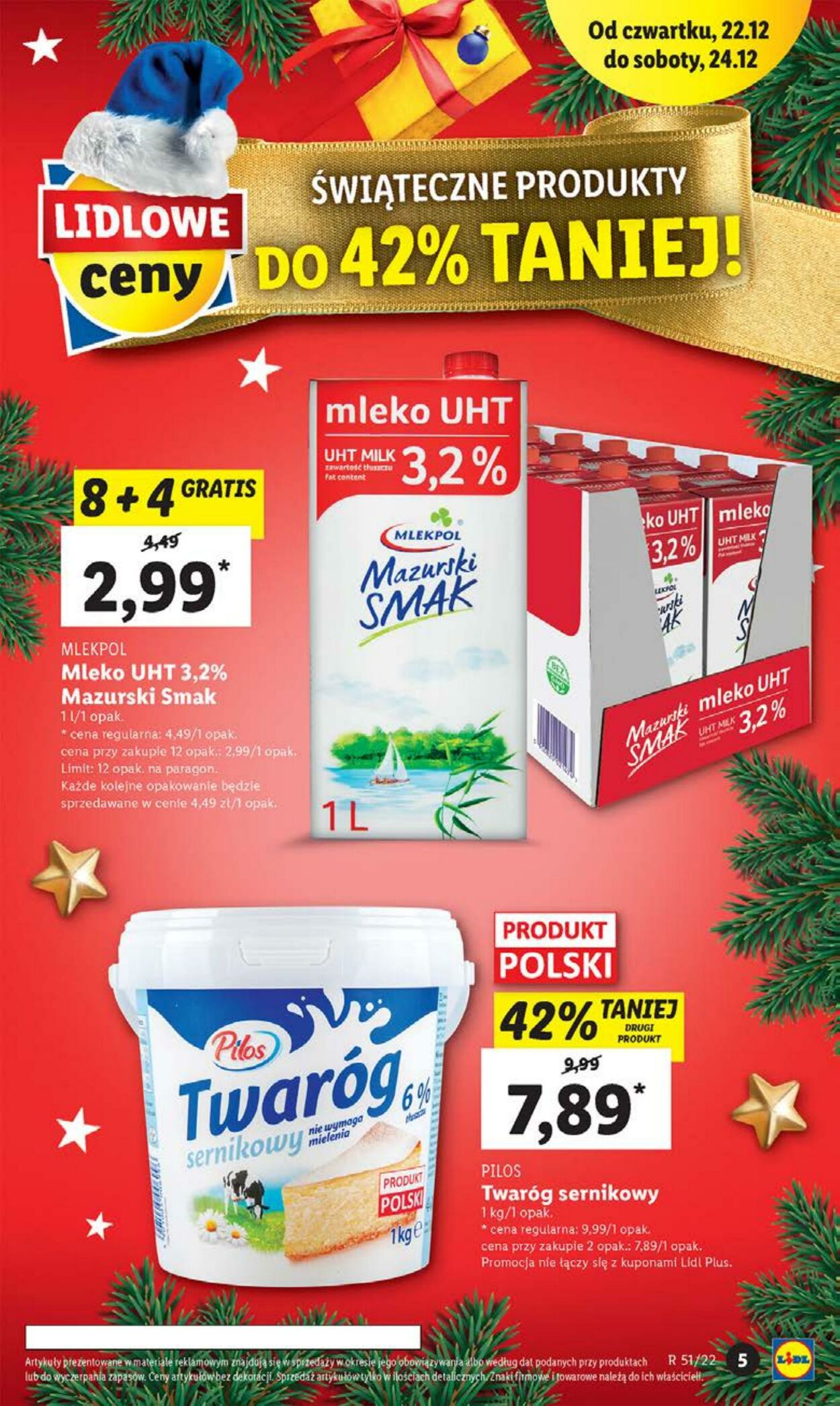 Gazetka Lidl 22.12.2022 - 24.12.2022