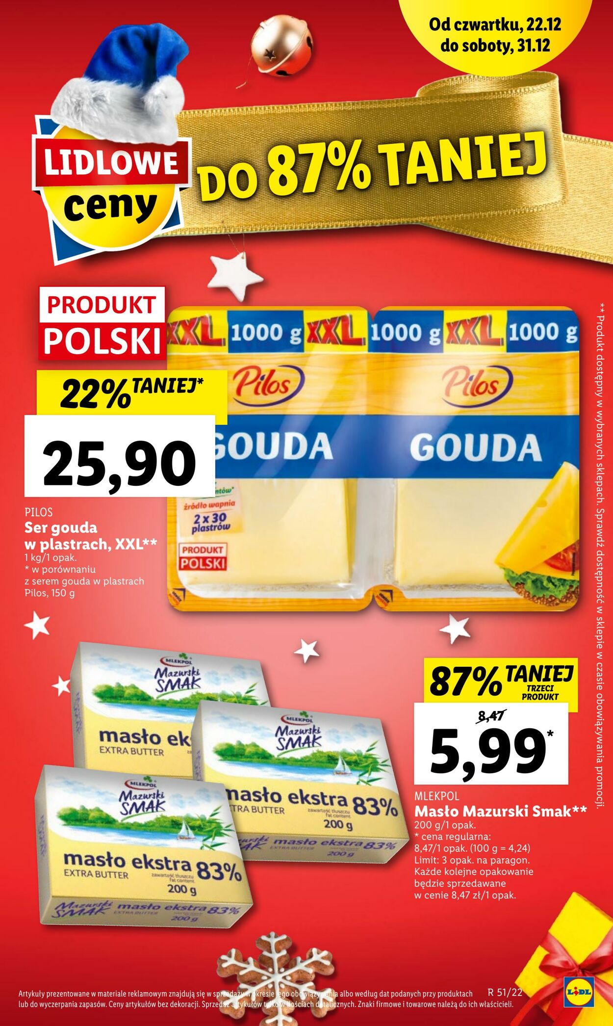 Gazetka Lidl 22.12.2022 - 24.12.2022