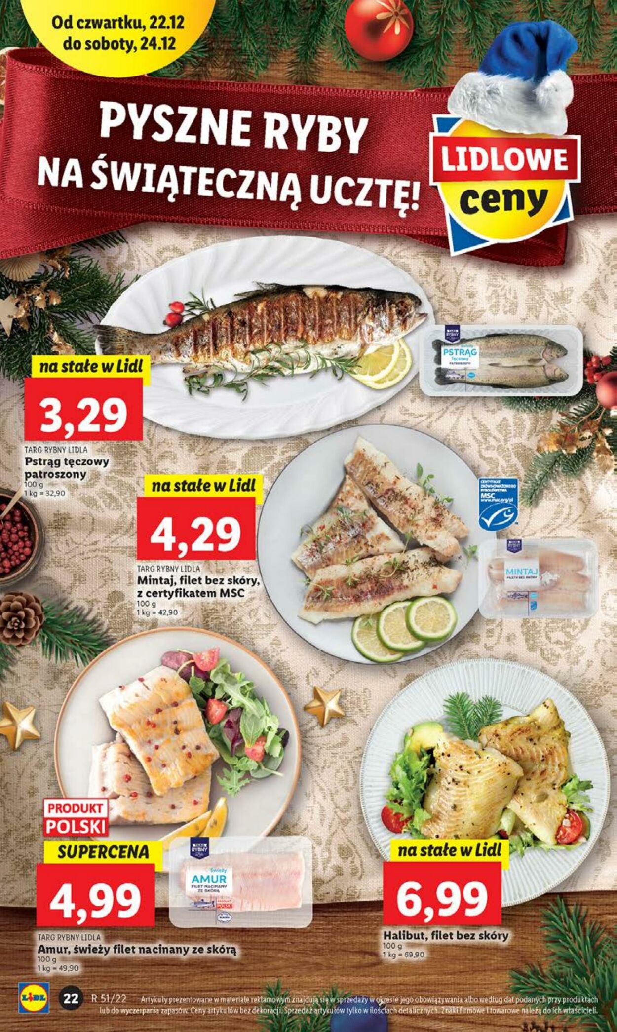 Gazetka Lidl 22.12.2022 - 24.12.2022