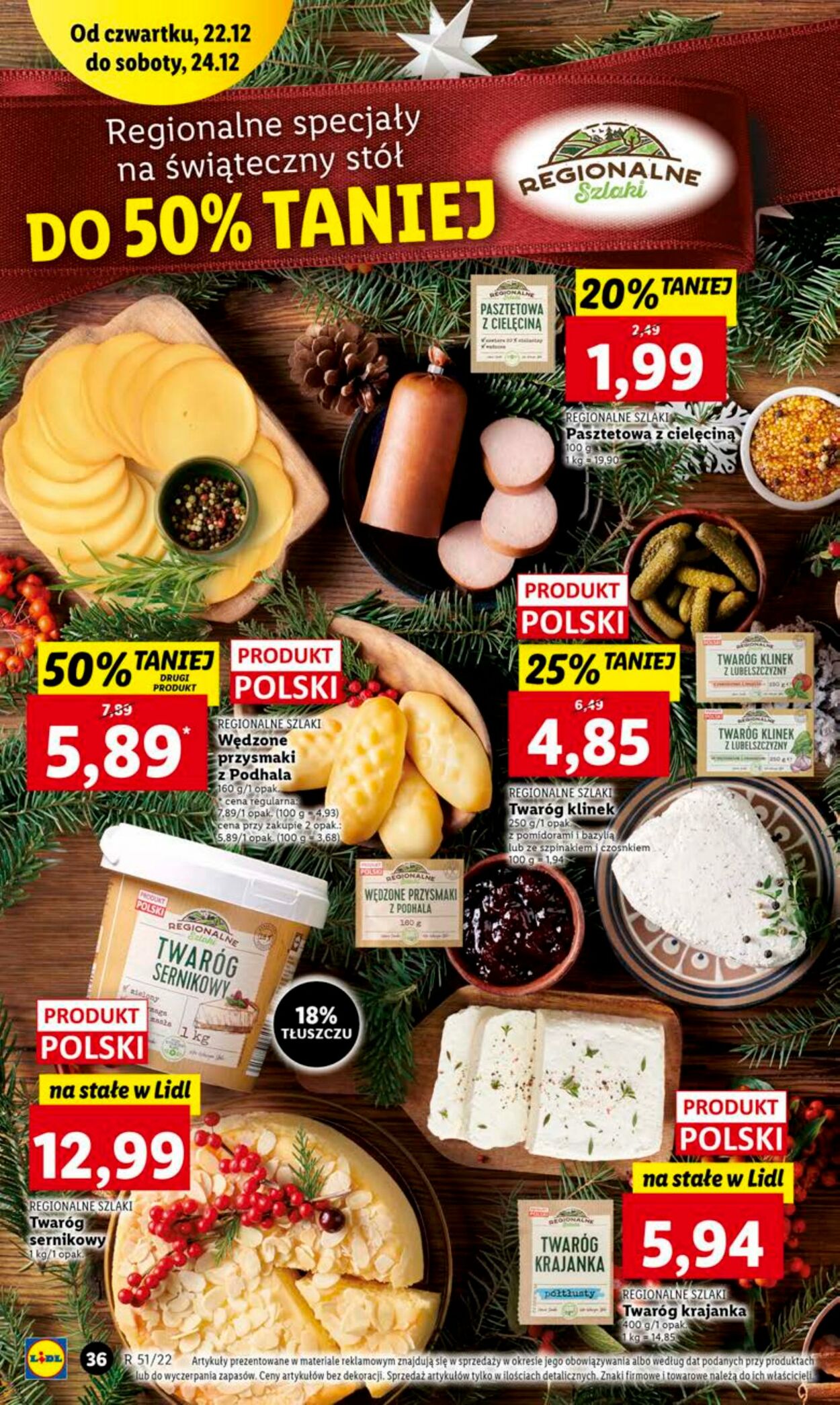 Gazetka Lidl 22.12.2022 - 24.12.2022