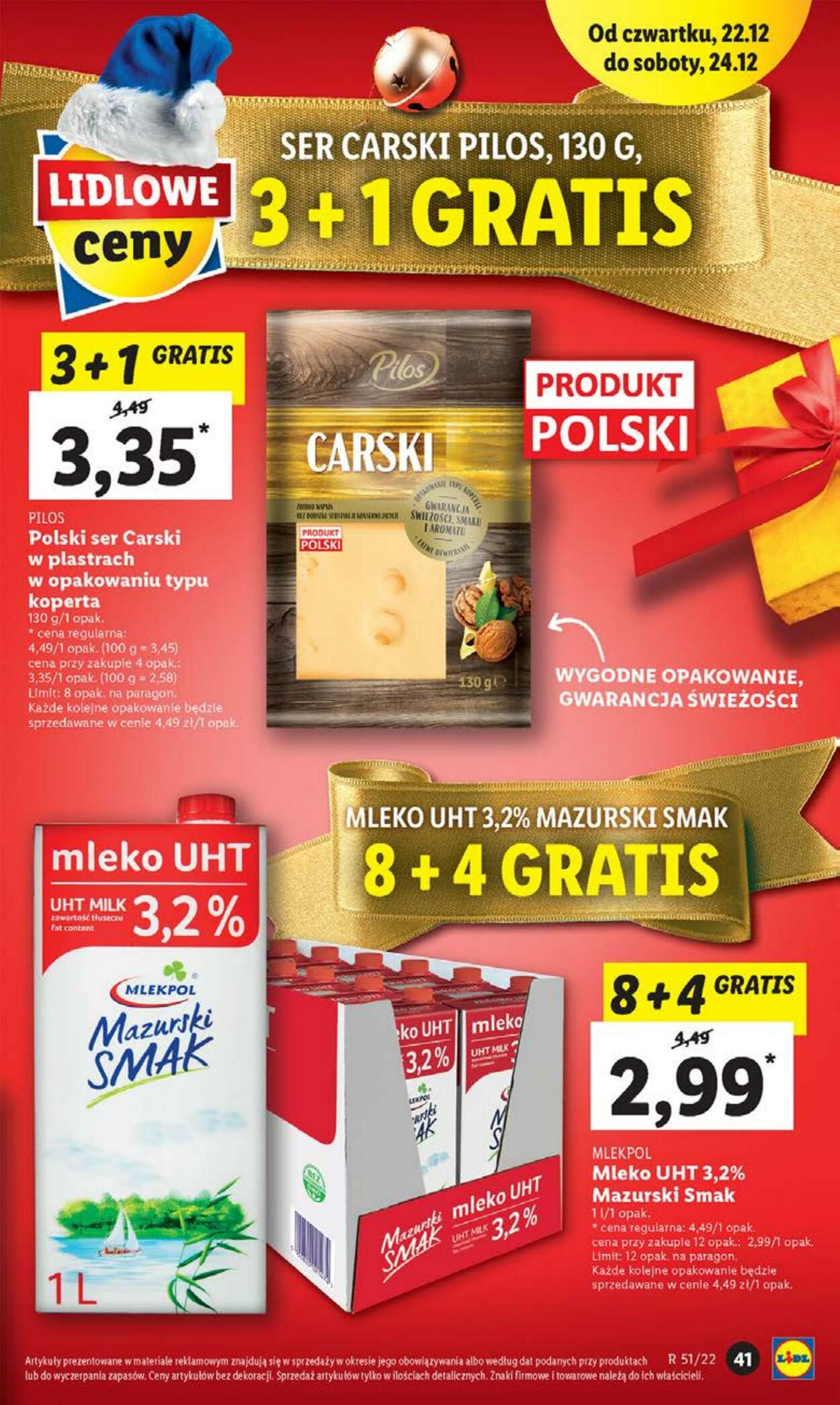 Gazetka Lidl 22.12.2022 - 24.12.2022