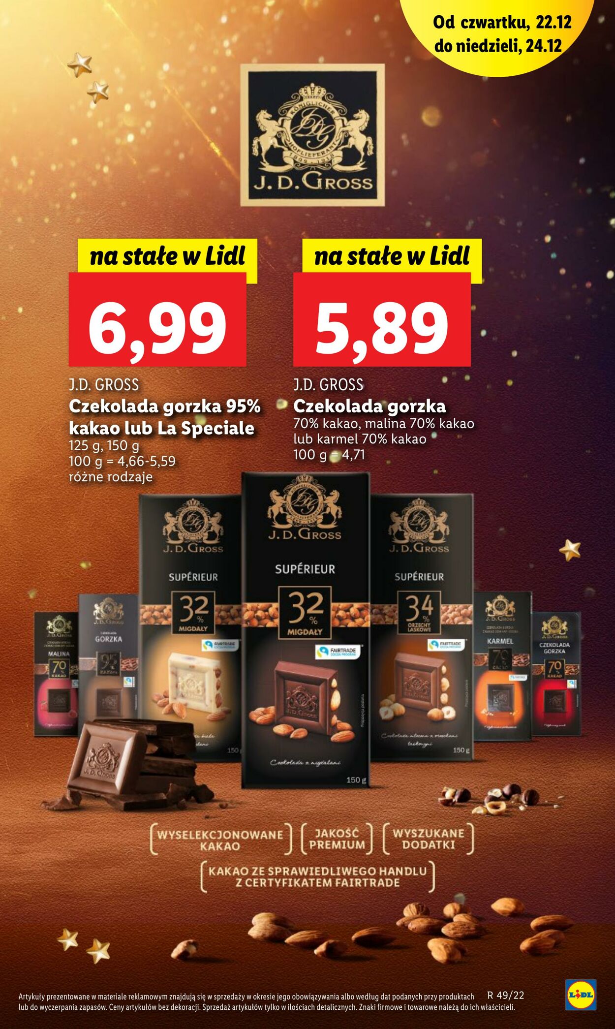 Gazetka Lidl 22.12.2022 - 24.12.2022