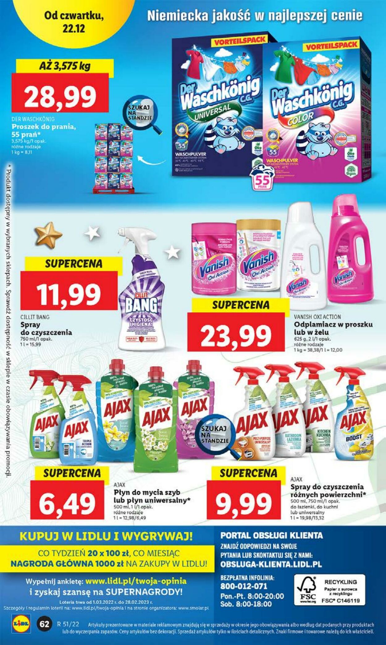 Gazetka Lidl 22.12.2022 - 24.12.2022