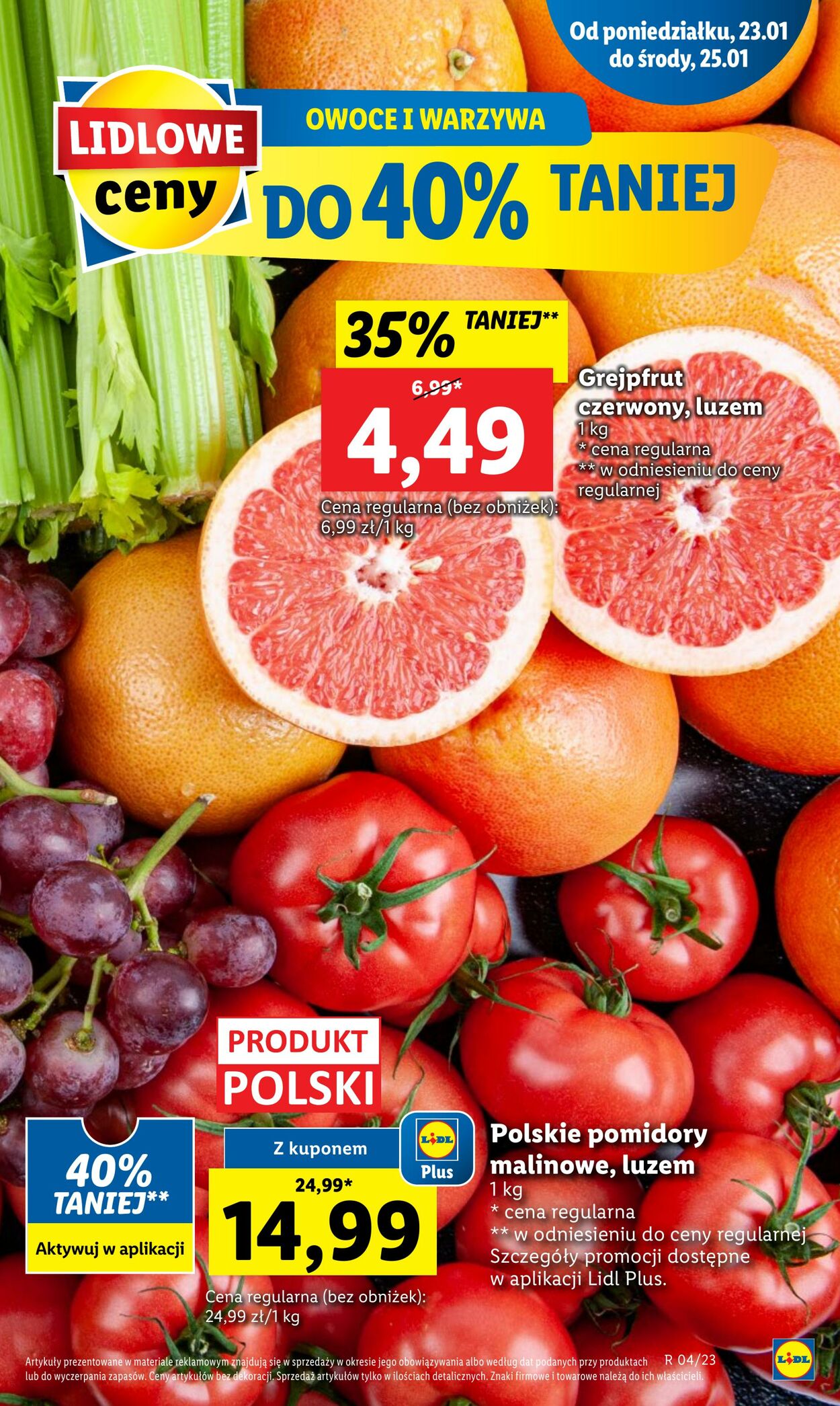 Gazetka Lidl 23.01.2023 - 25.01.2023