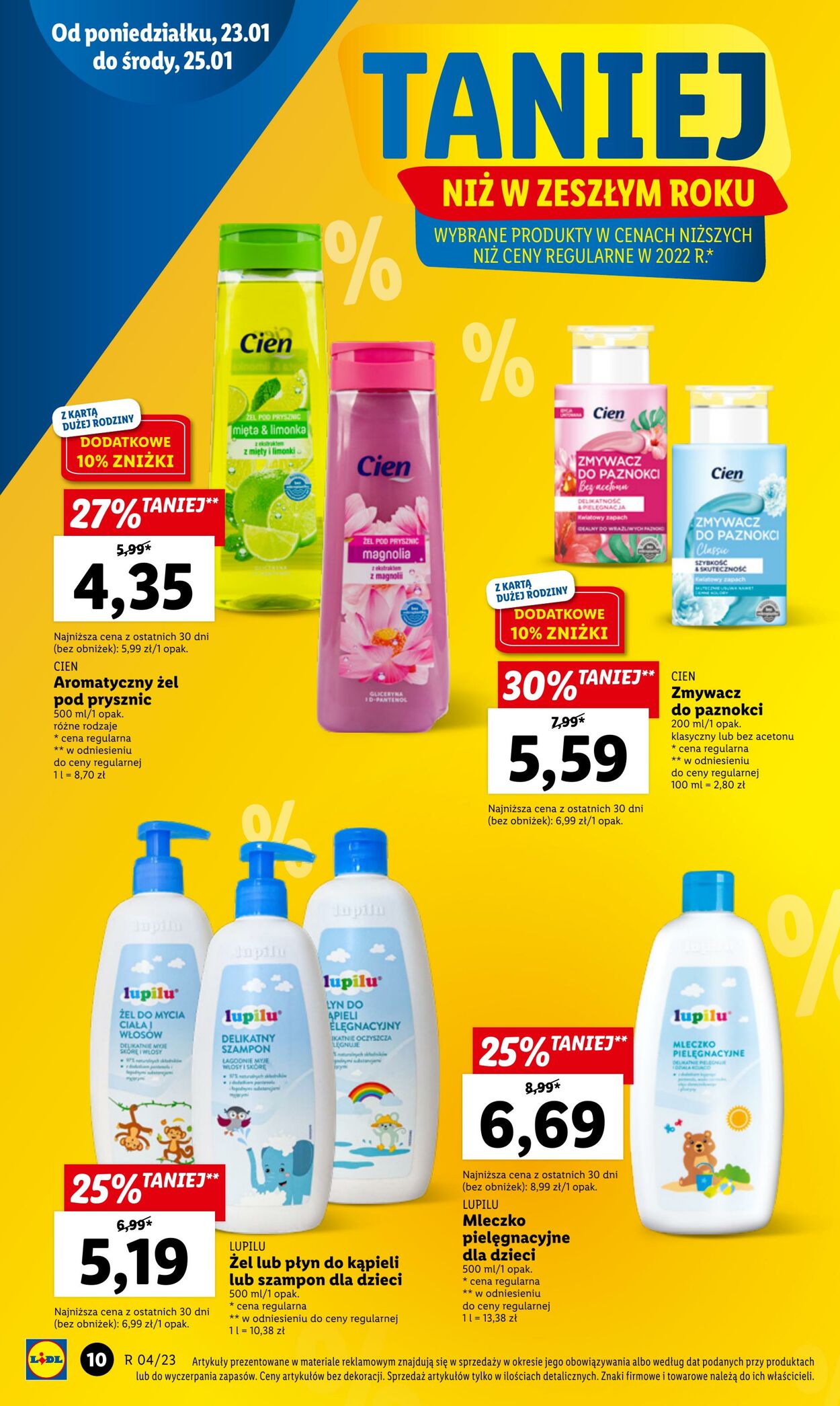 Gazetka Lidl 23.01.2023 - 25.01.2023