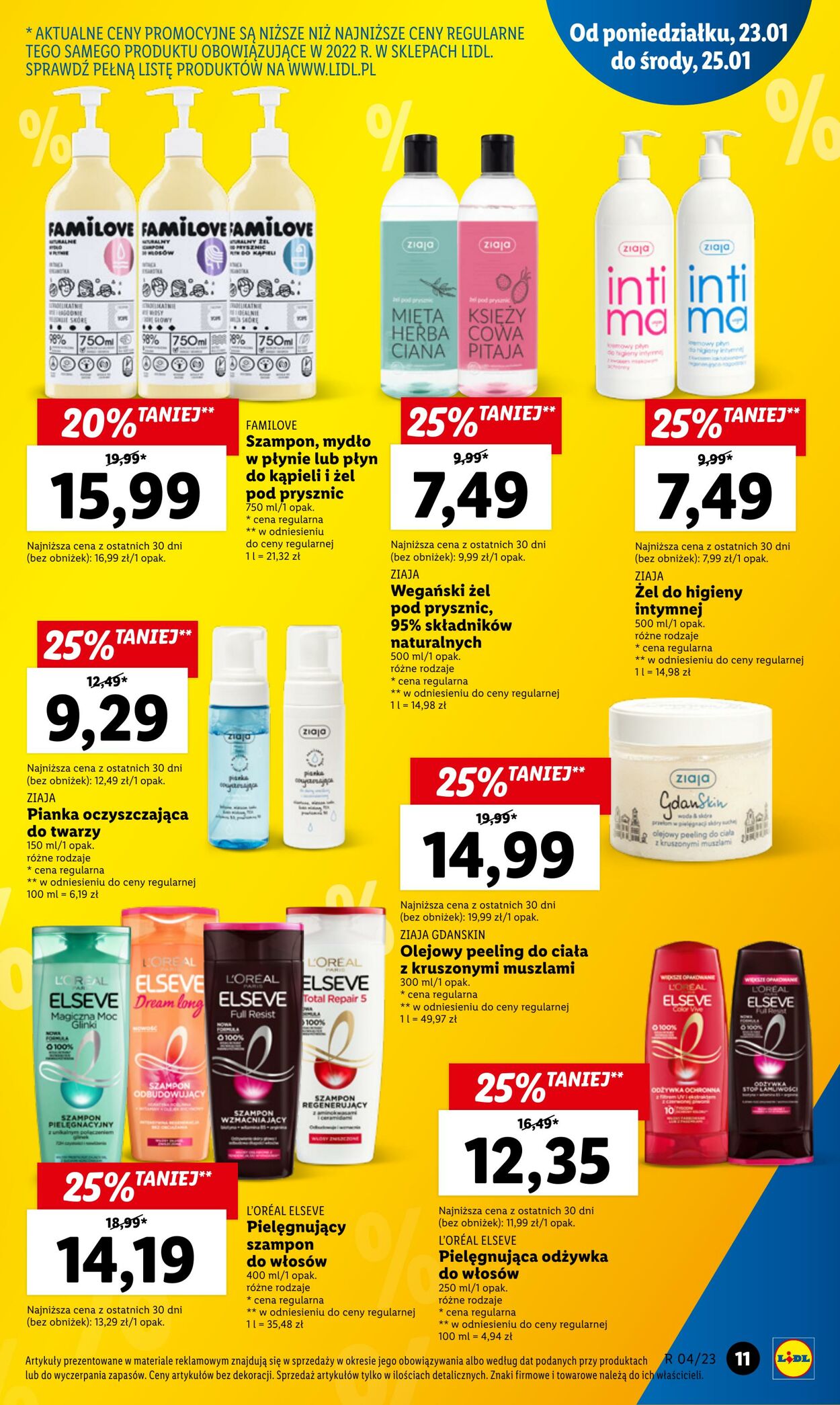 Gazetka Lidl 23.01.2023 - 25.01.2023