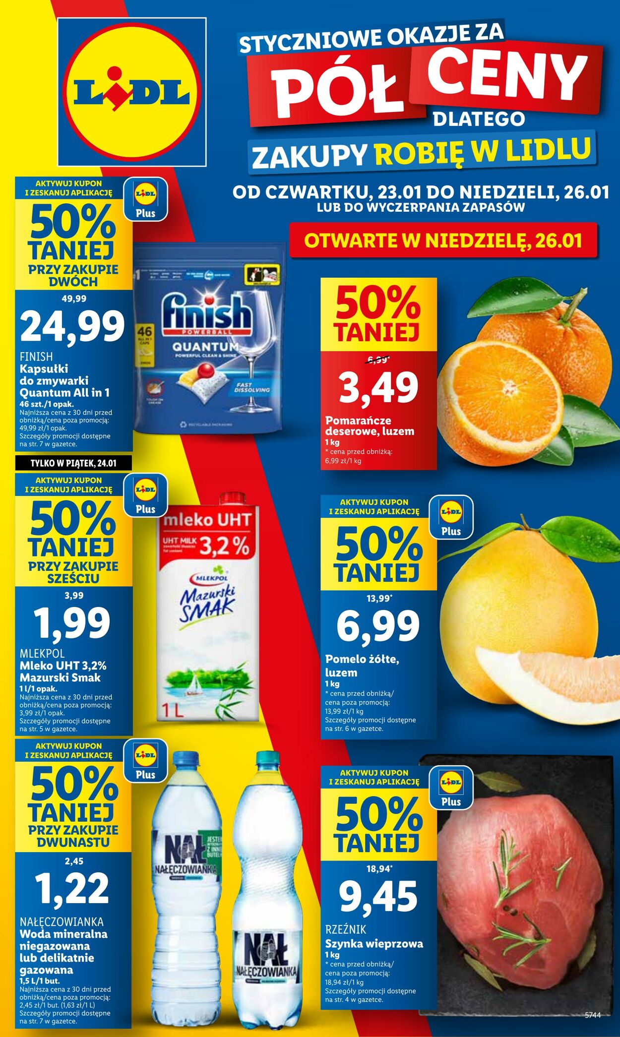 Gazetka Lidl - OFERTA WAŻNA OD 23.01 DO 26.01 23 sty, 2025 - 26 sty, 2025