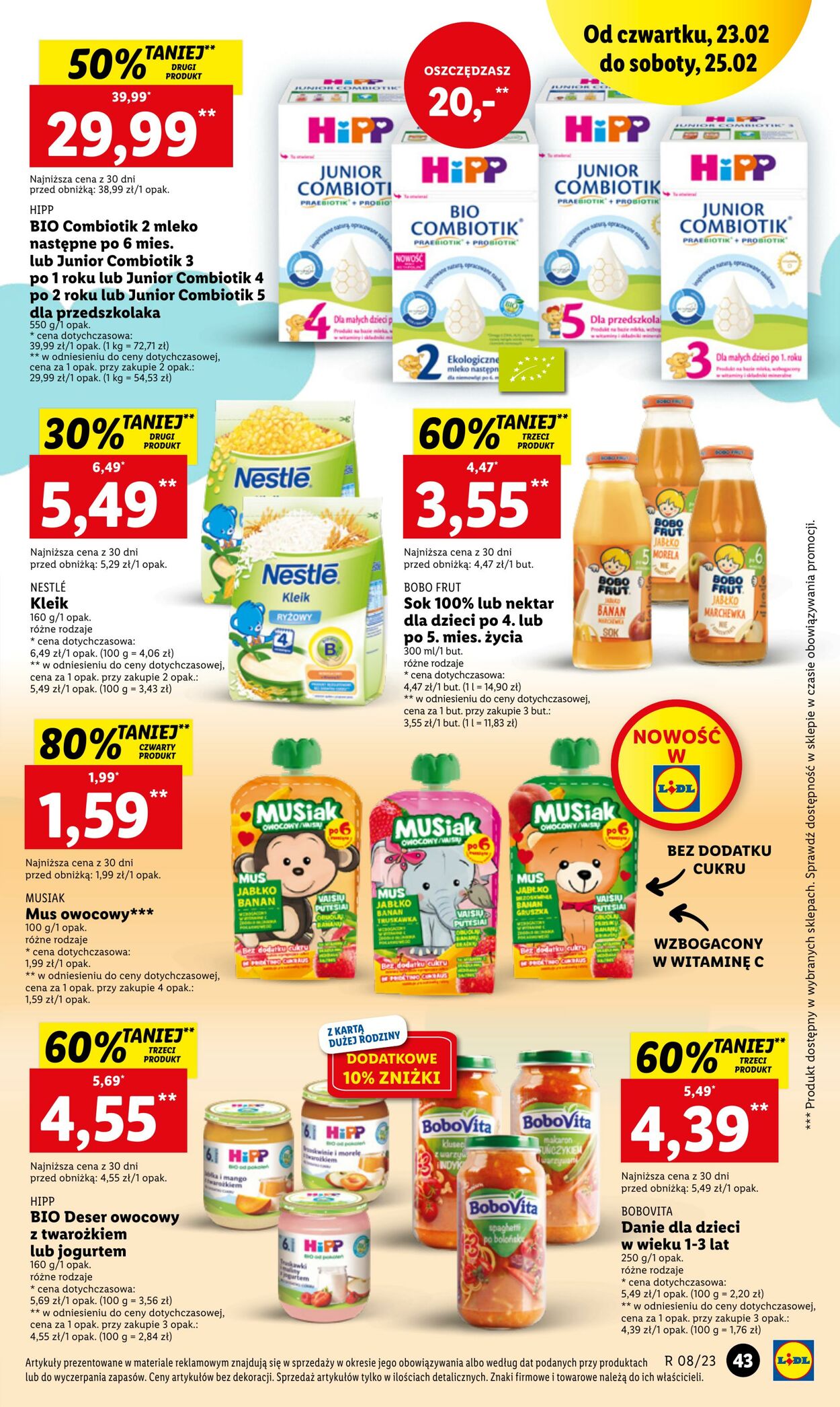 Gazetka Lidl 23.02.2023 - 25.02.2023