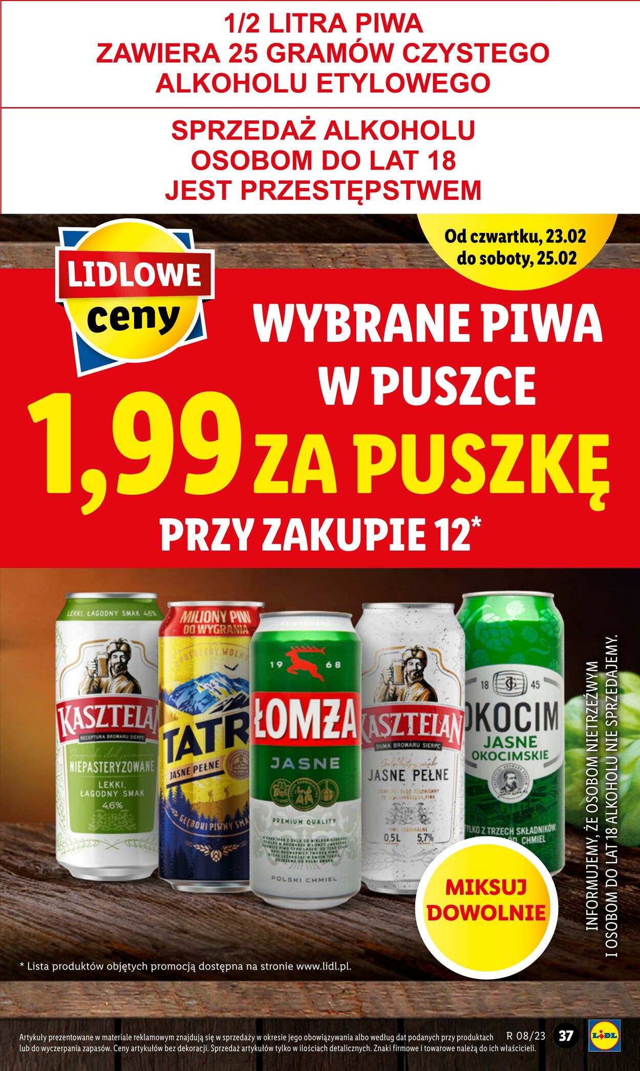 Gazetka Lidl 23.02.2023 - 25.02.2023