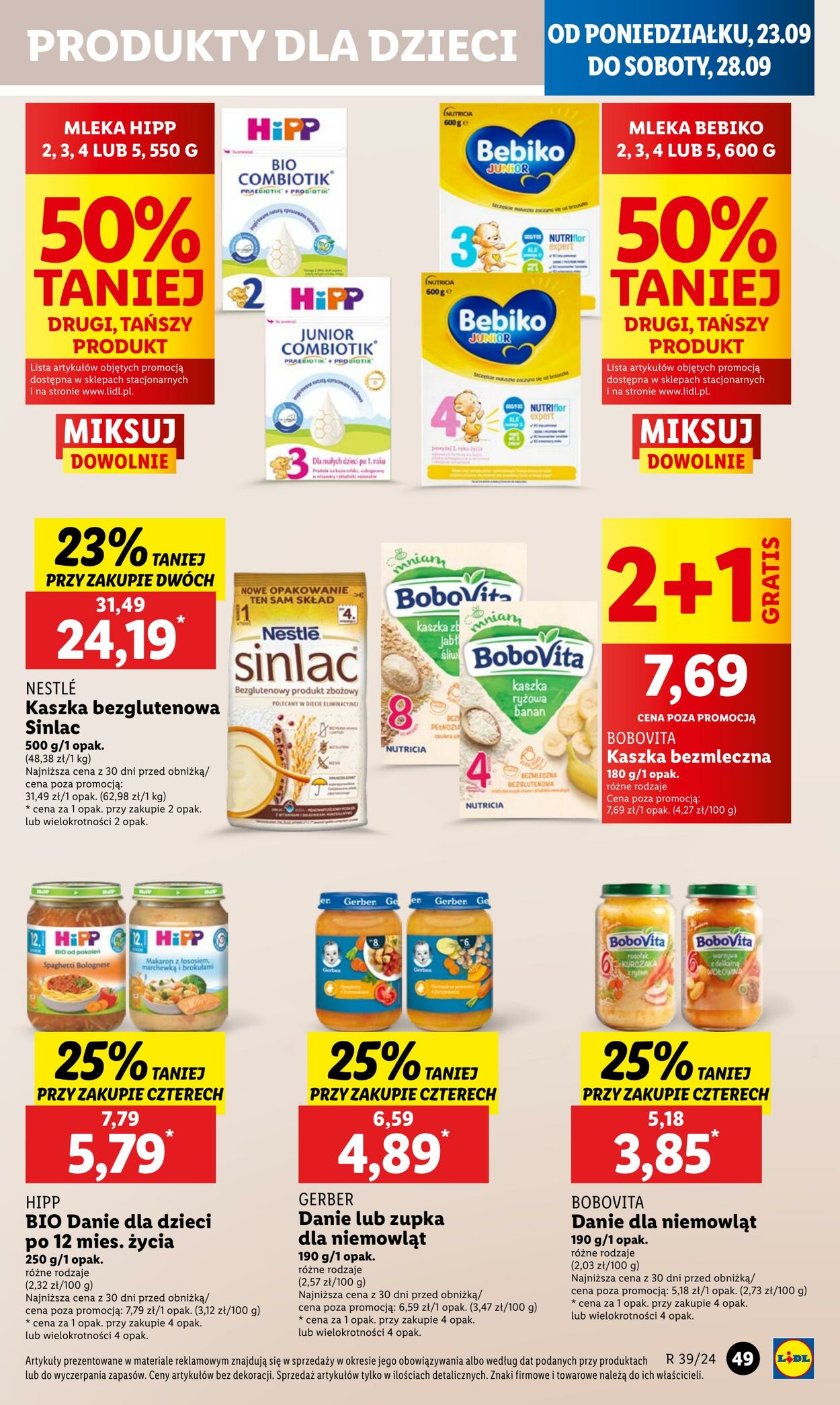 Gazetka Lidl 23.09.2024 - 25.09.2024