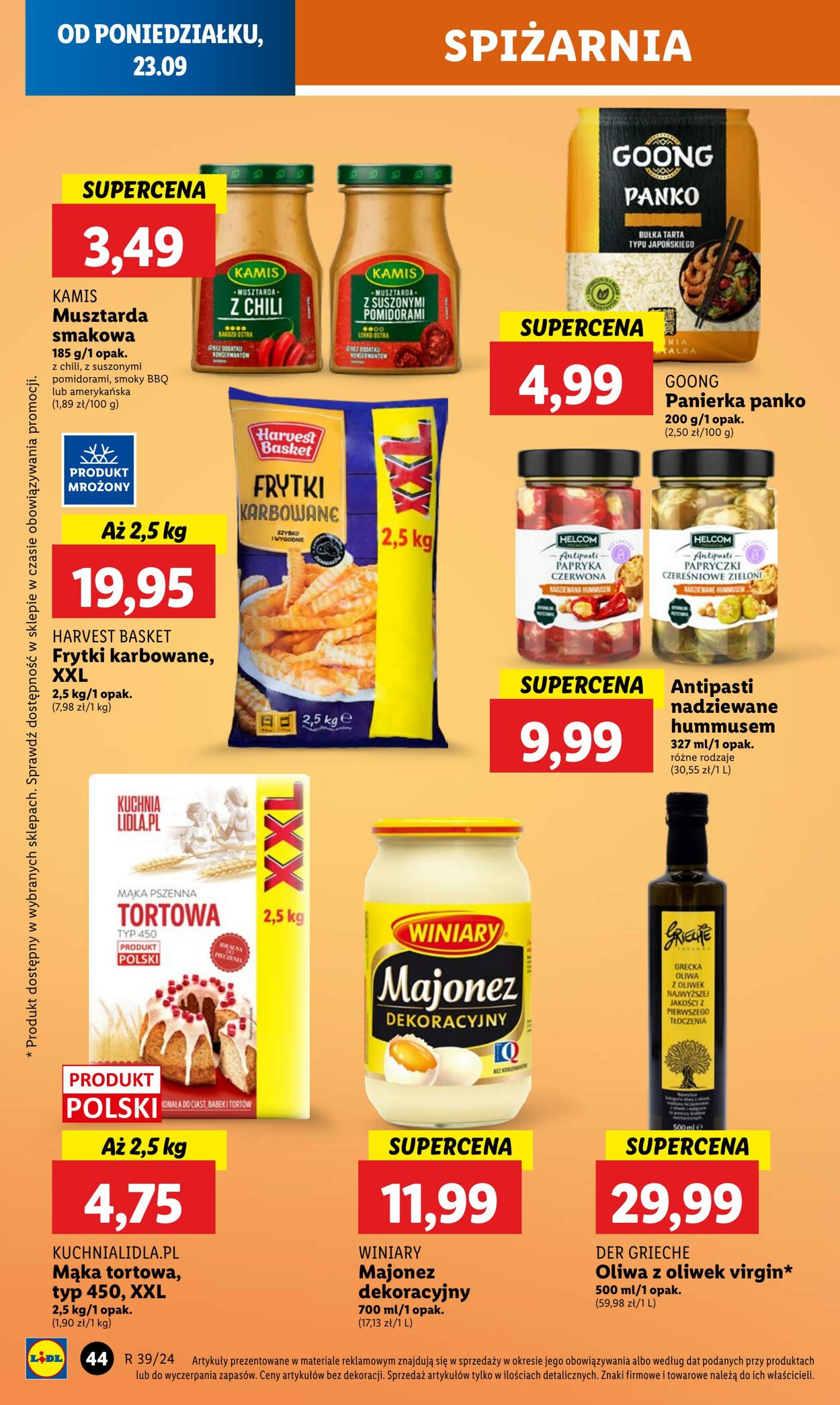 Gazetka Lidl 23.09.2024 - 25.09.2024