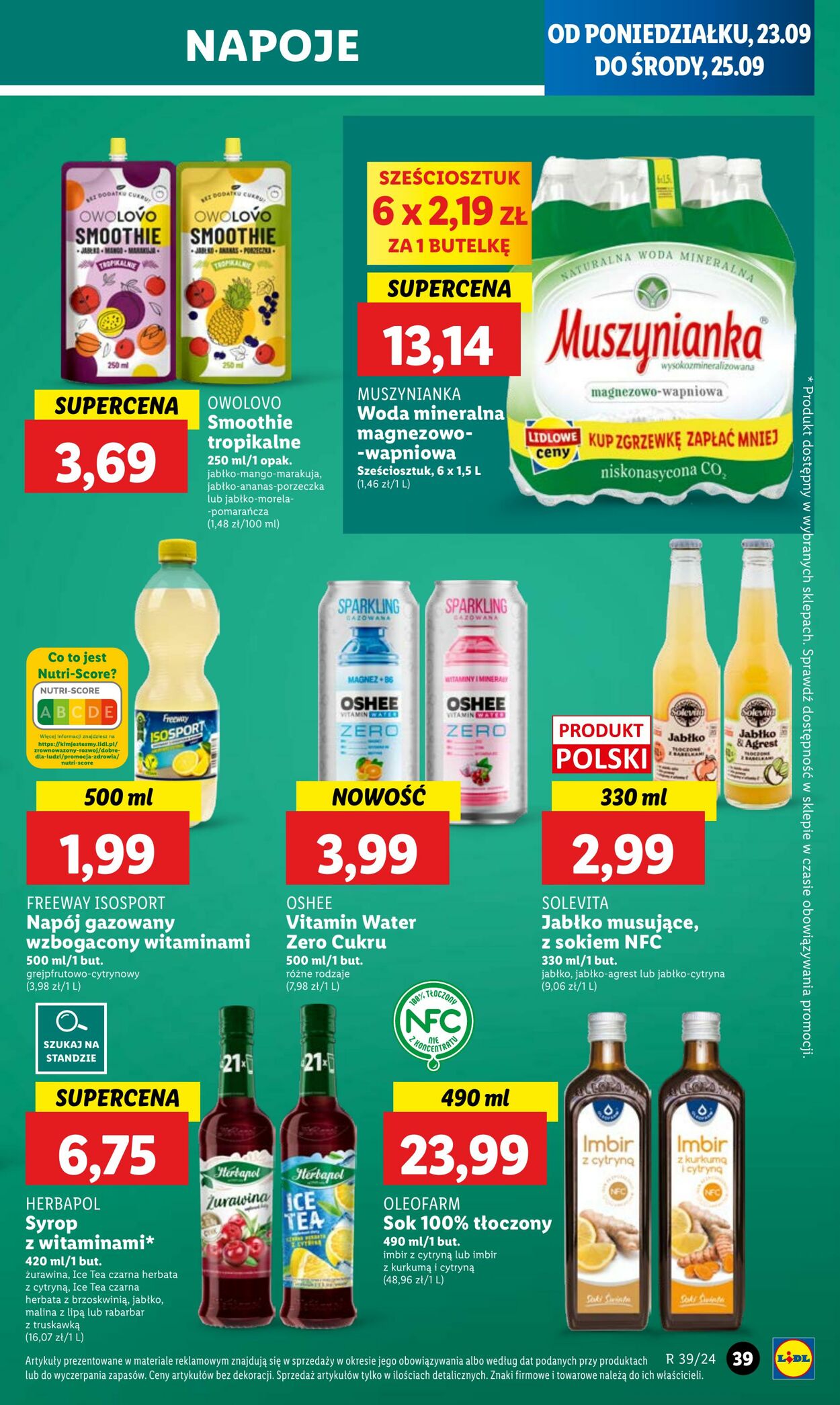 Gazetka Lidl 23.09.2024 - 25.09.2024