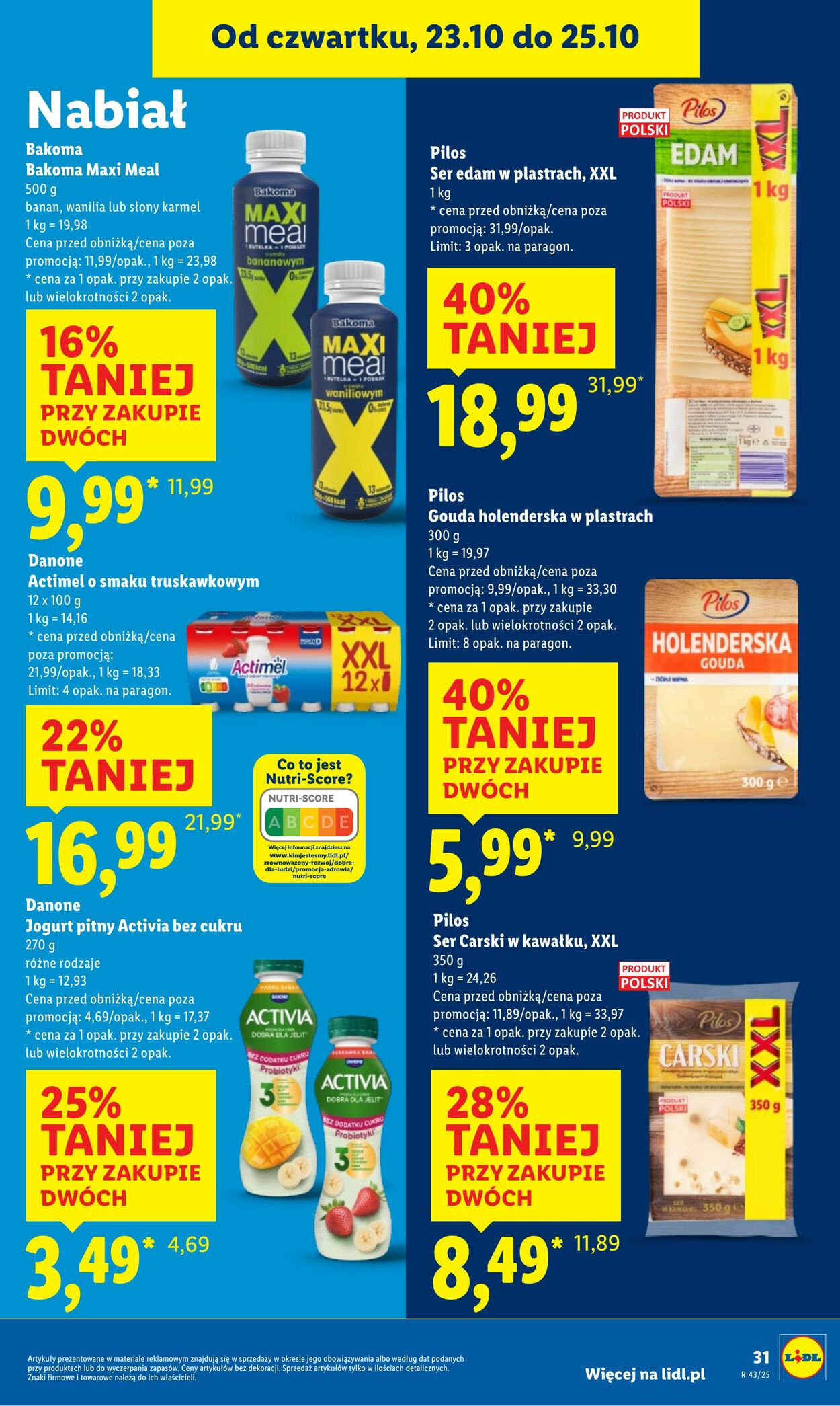 Gazetka Lidl 23.10.2025 - 25.10.2025