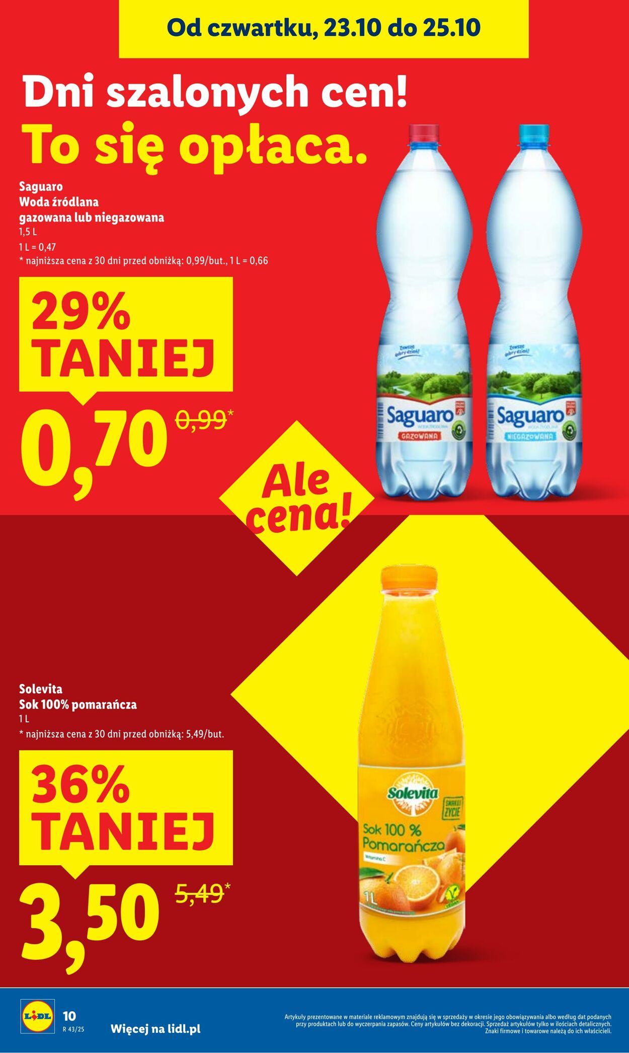Gazetka Lidl 23.10.2025 - 25.10.2025