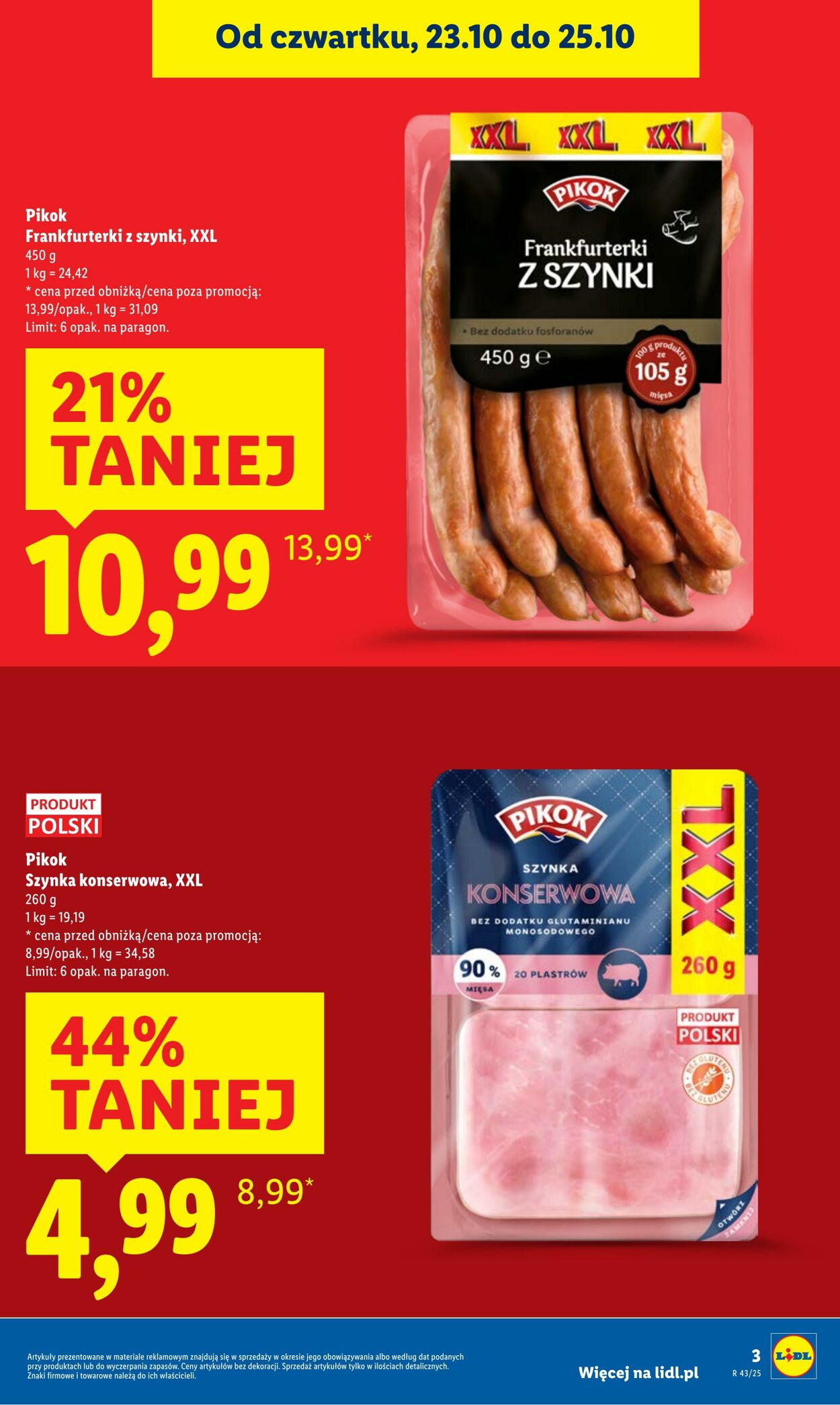 Gazetka Lidl 23.10.2025 - 25.10.2025