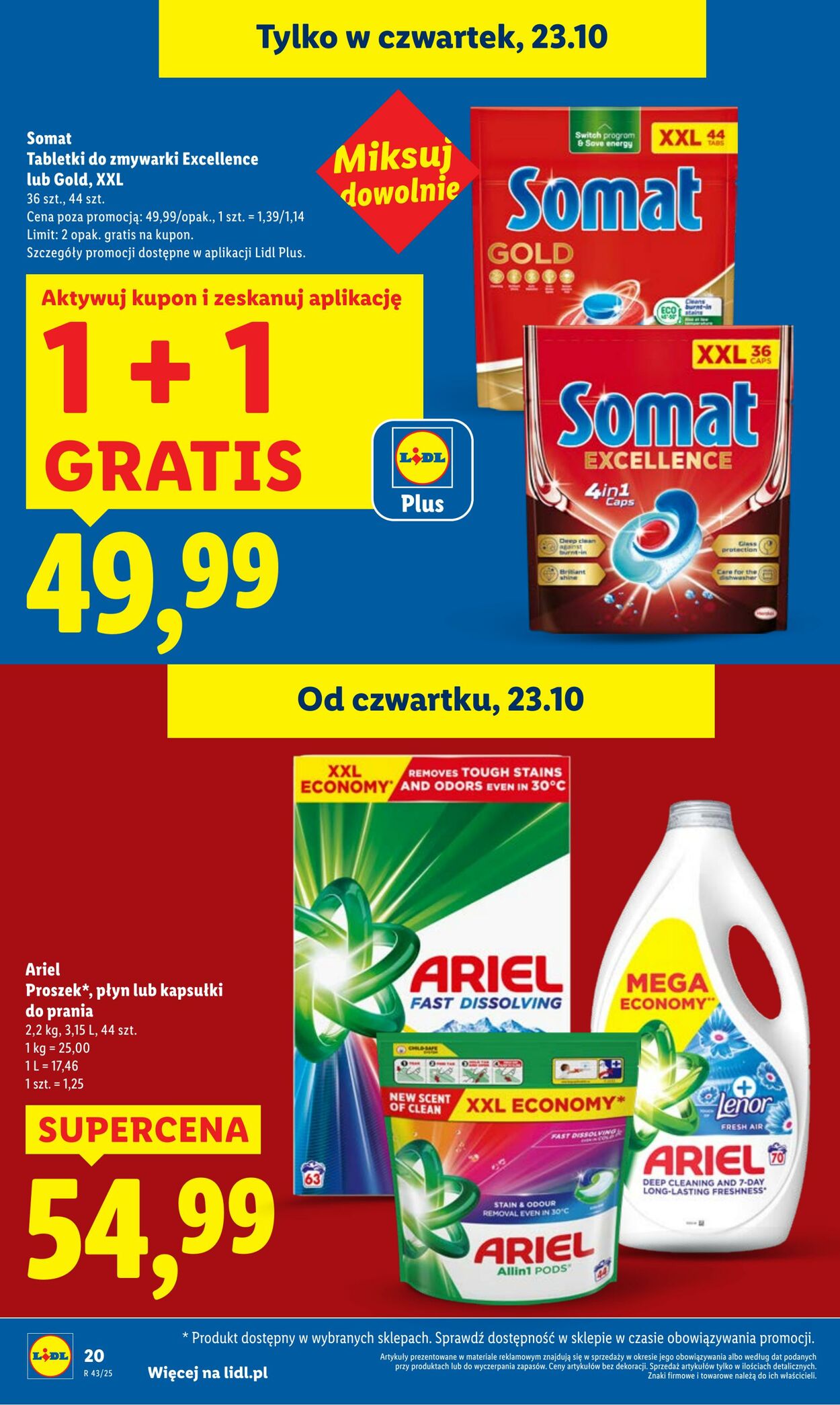 Gazetka Lidl 23.10.2025 - 25.10.2025
