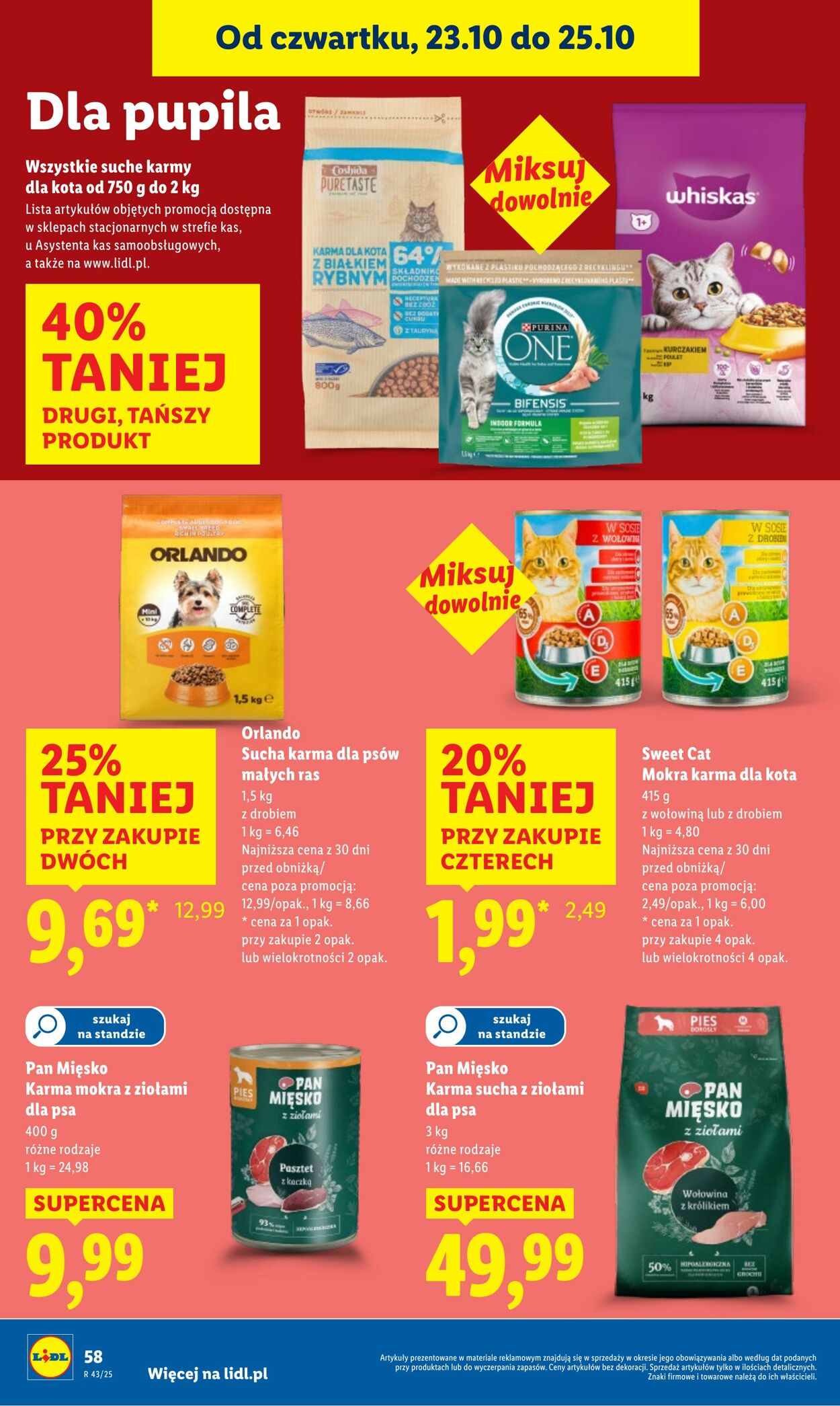 Gazetka Lidl 23.10.2025 - 25.10.2025