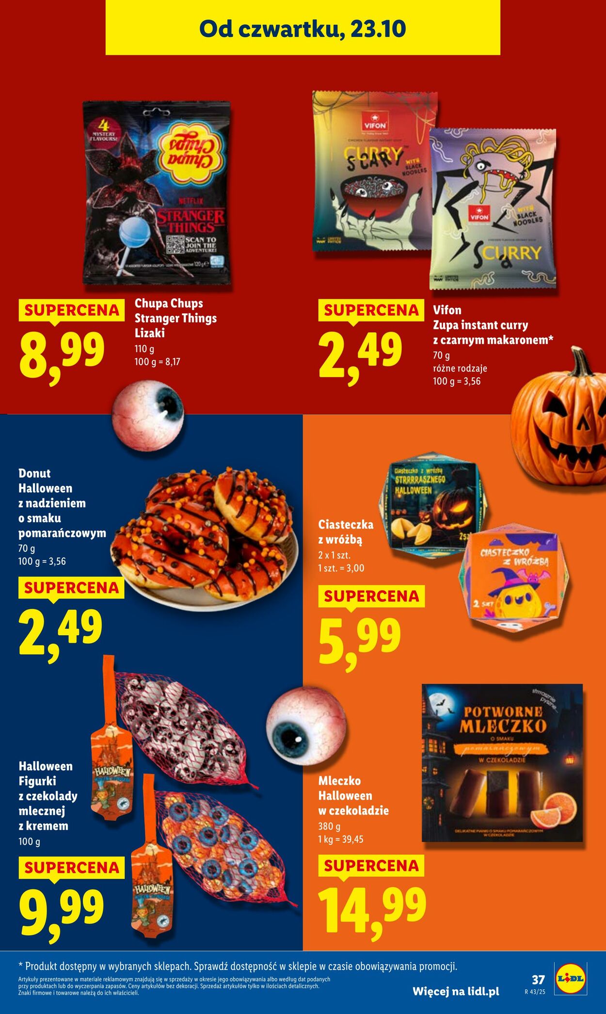 Gazetka Lidl 23.10.2025 - 25.10.2025