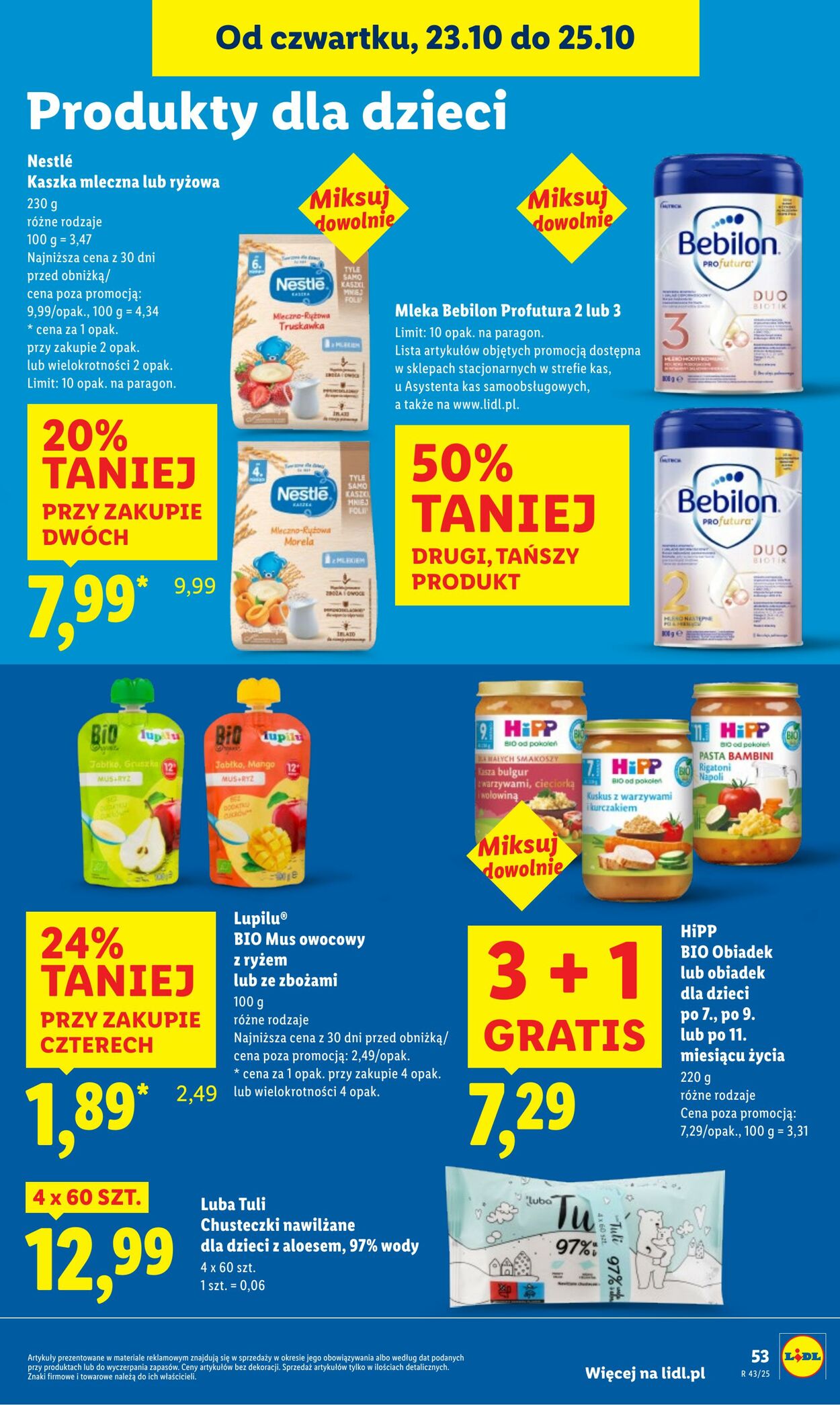 Gazetka Lidl 23.10.2025 - 25.10.2025