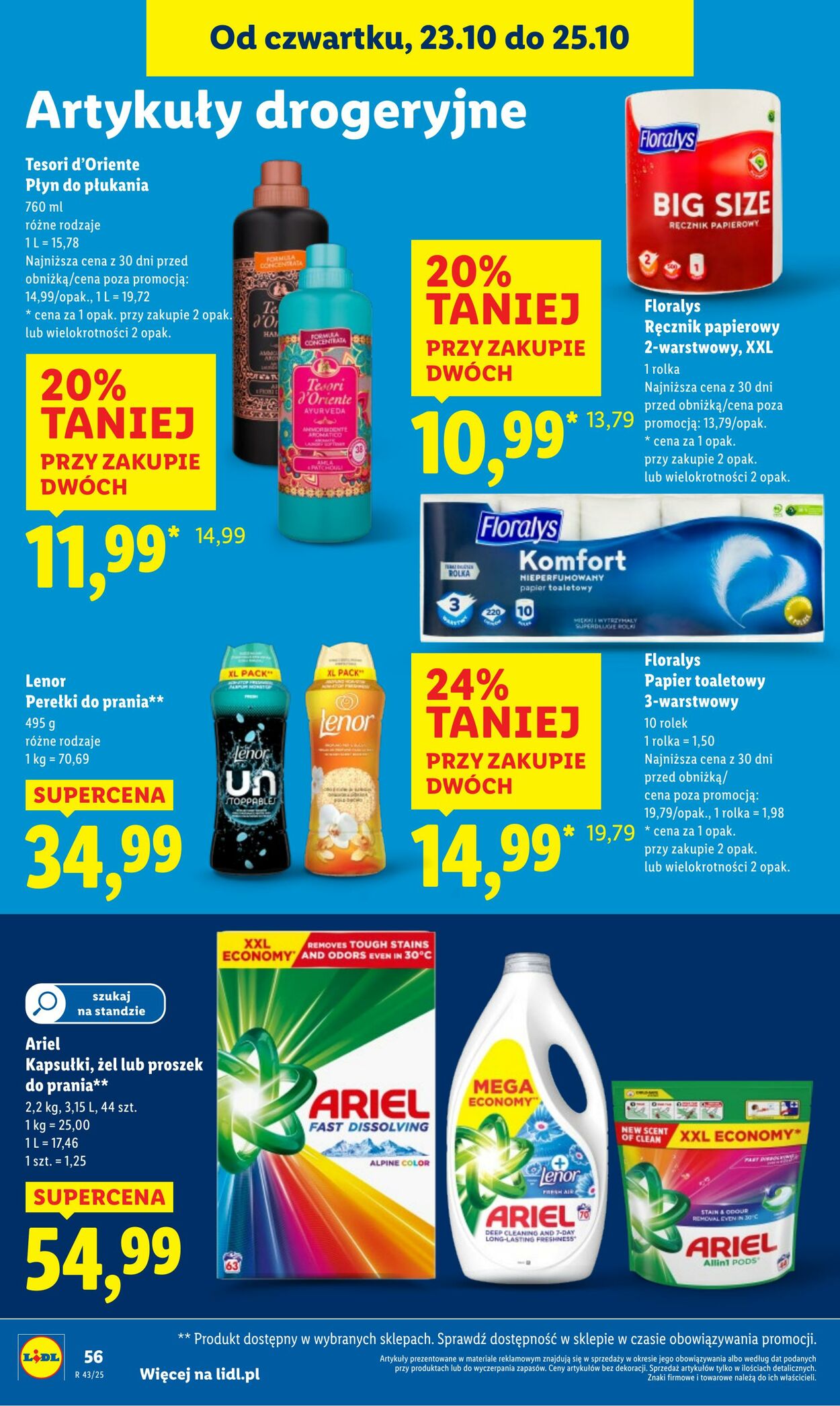 Gazetka Lidl 23.10.2025 - 25.10.2025