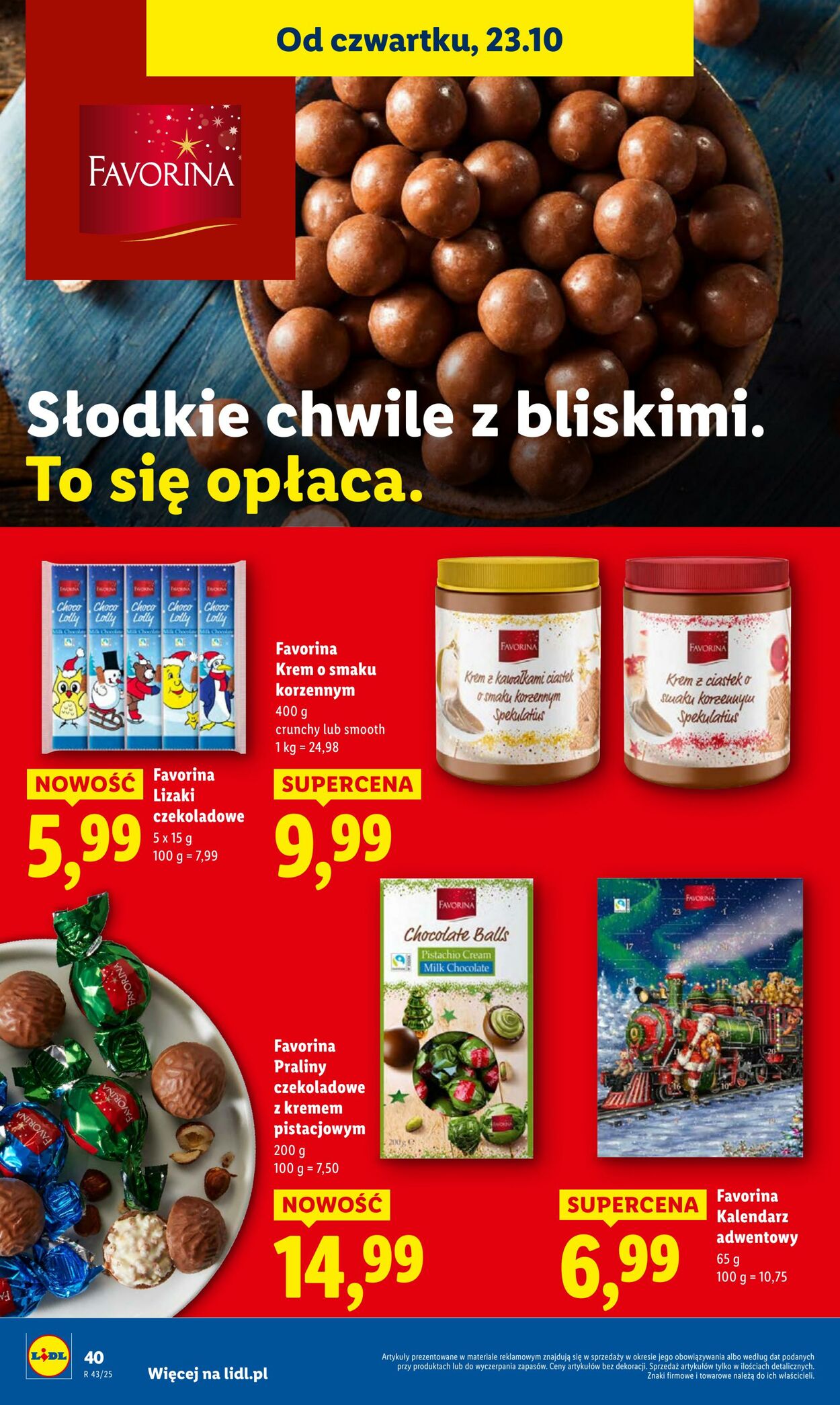 Gazetka Lidl 23.10.2025 - 25.10.2025