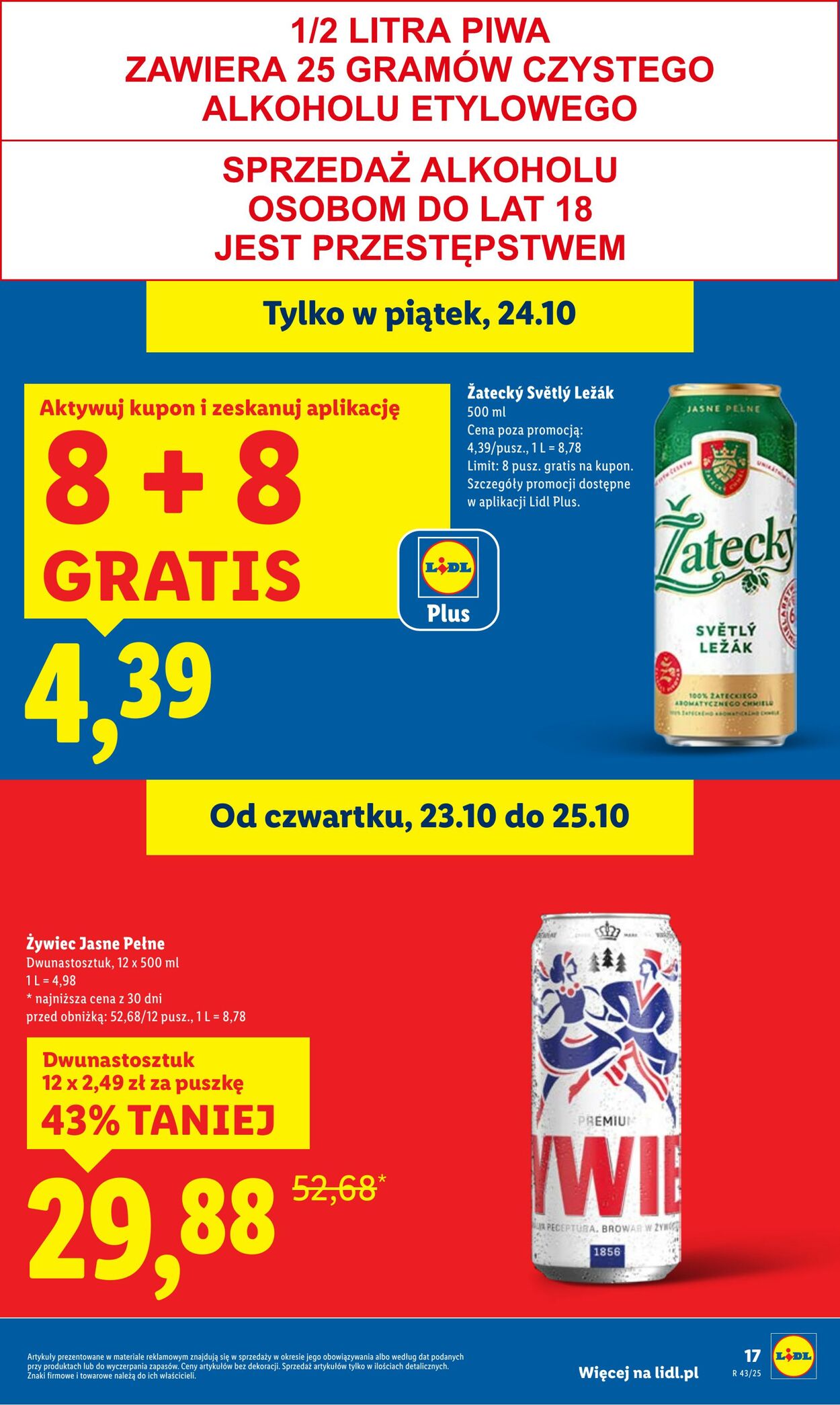 Gazetka Lidl 23.10.2025 - 25.10.2025