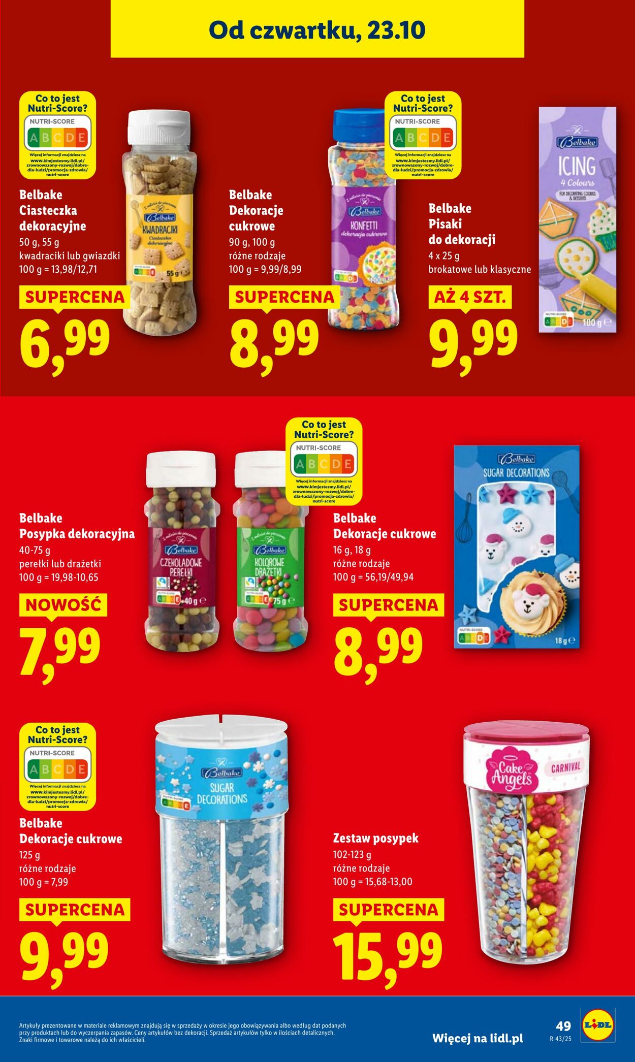 Gazetka Lidl 23.10.2025 - 25.10.2025