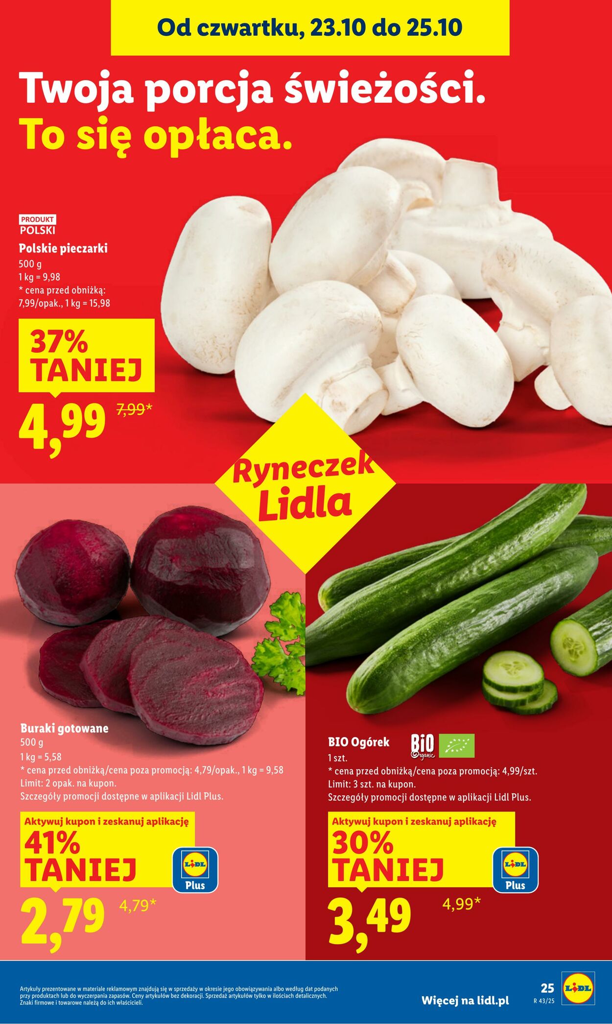Gazetka Lidl 23.10.2025 - 25.10.2025