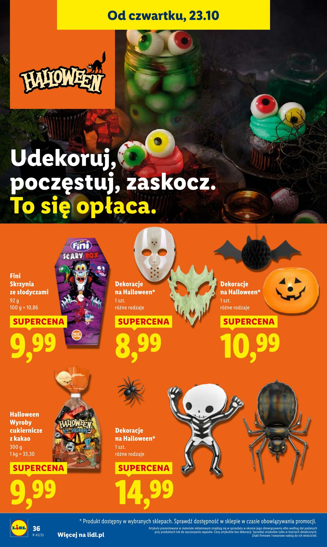 Gazetka Lidl 23.10.2025 - 25.10.2025