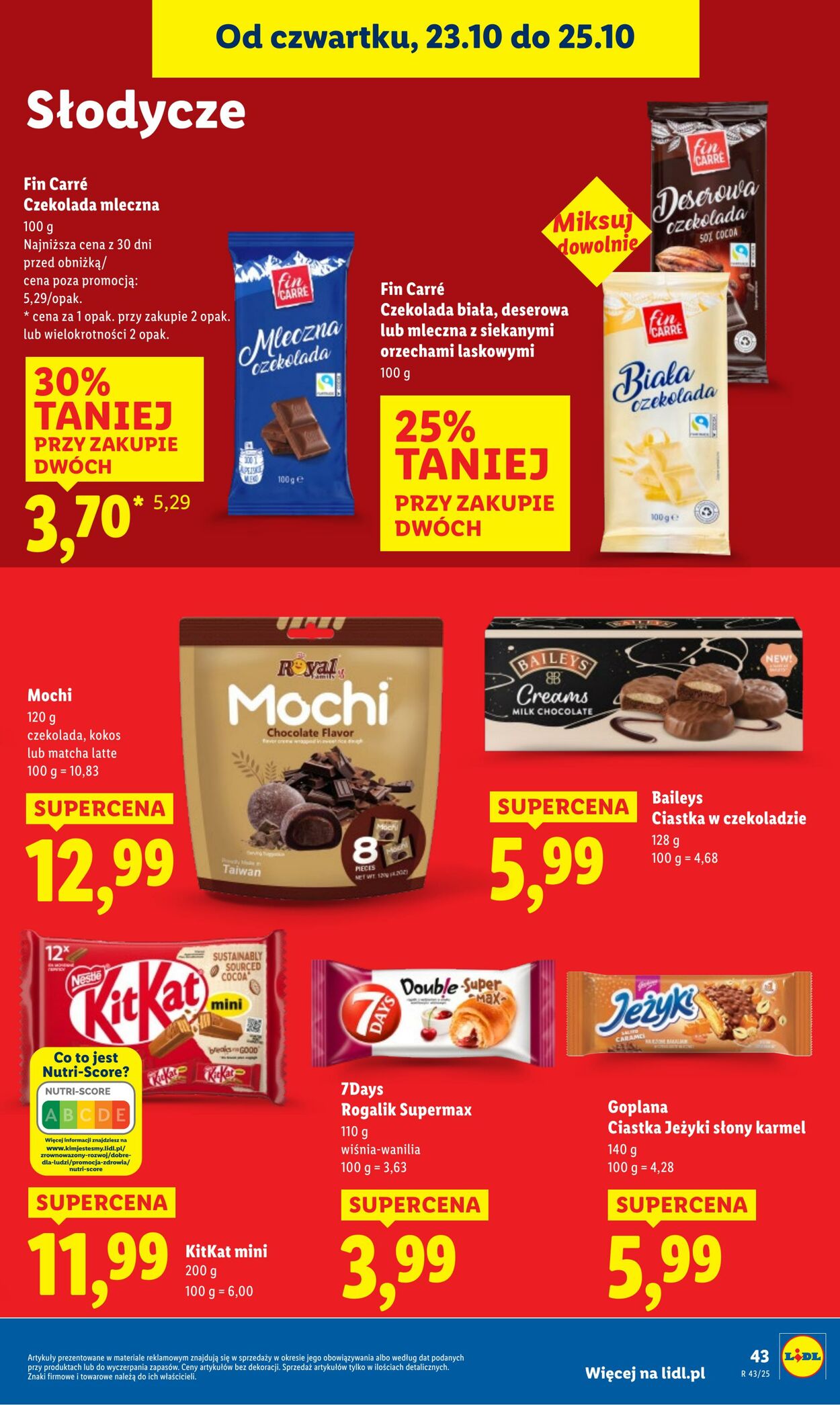 Gazetka Lidl 23.10.2025 - 25.10.2025
