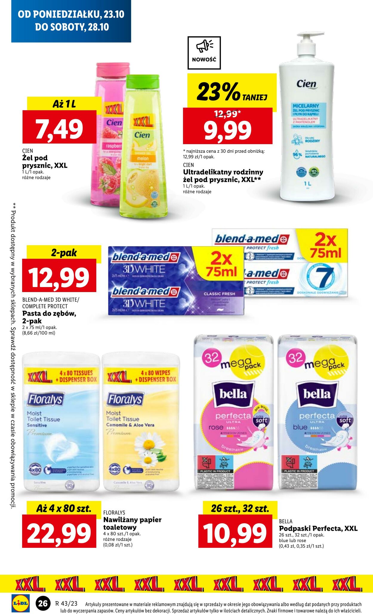 Gazetka Lidl 23.10.2023 - 25.10.2023