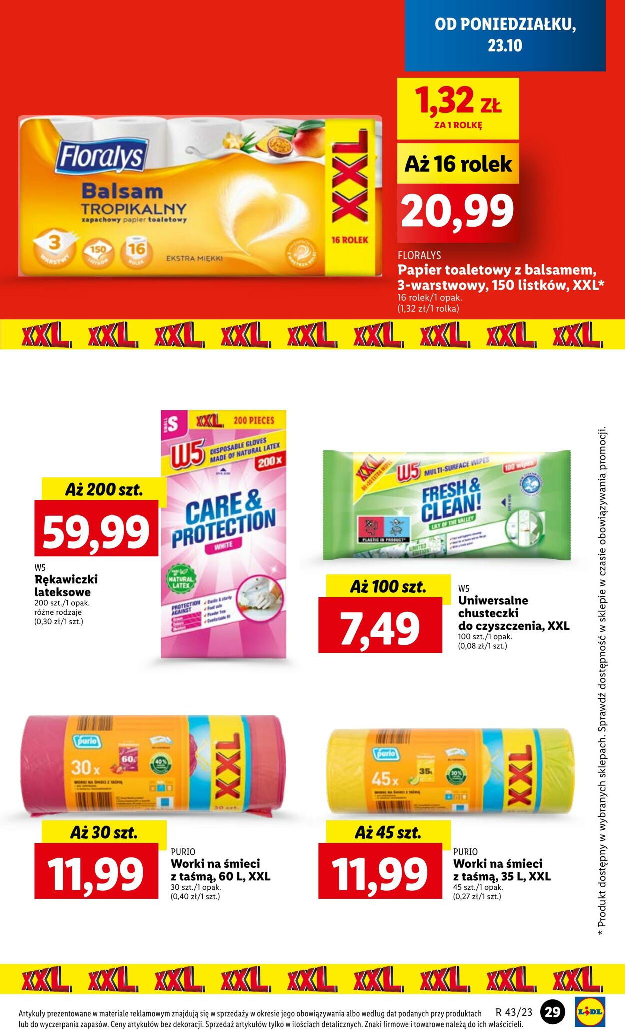 Gazetka Lidl 23.10.2023 - 25.10.2023