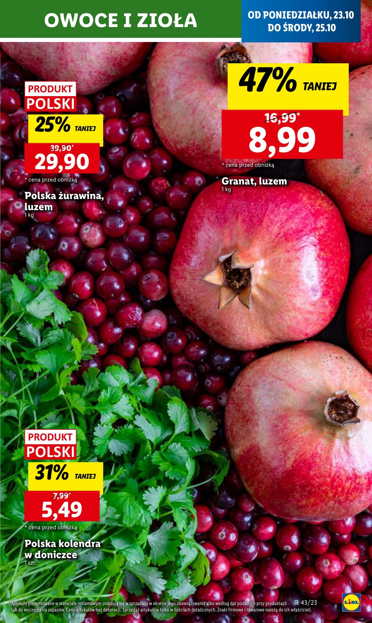 Gazetka Lidl 23.10.2023 - 25.10.2023