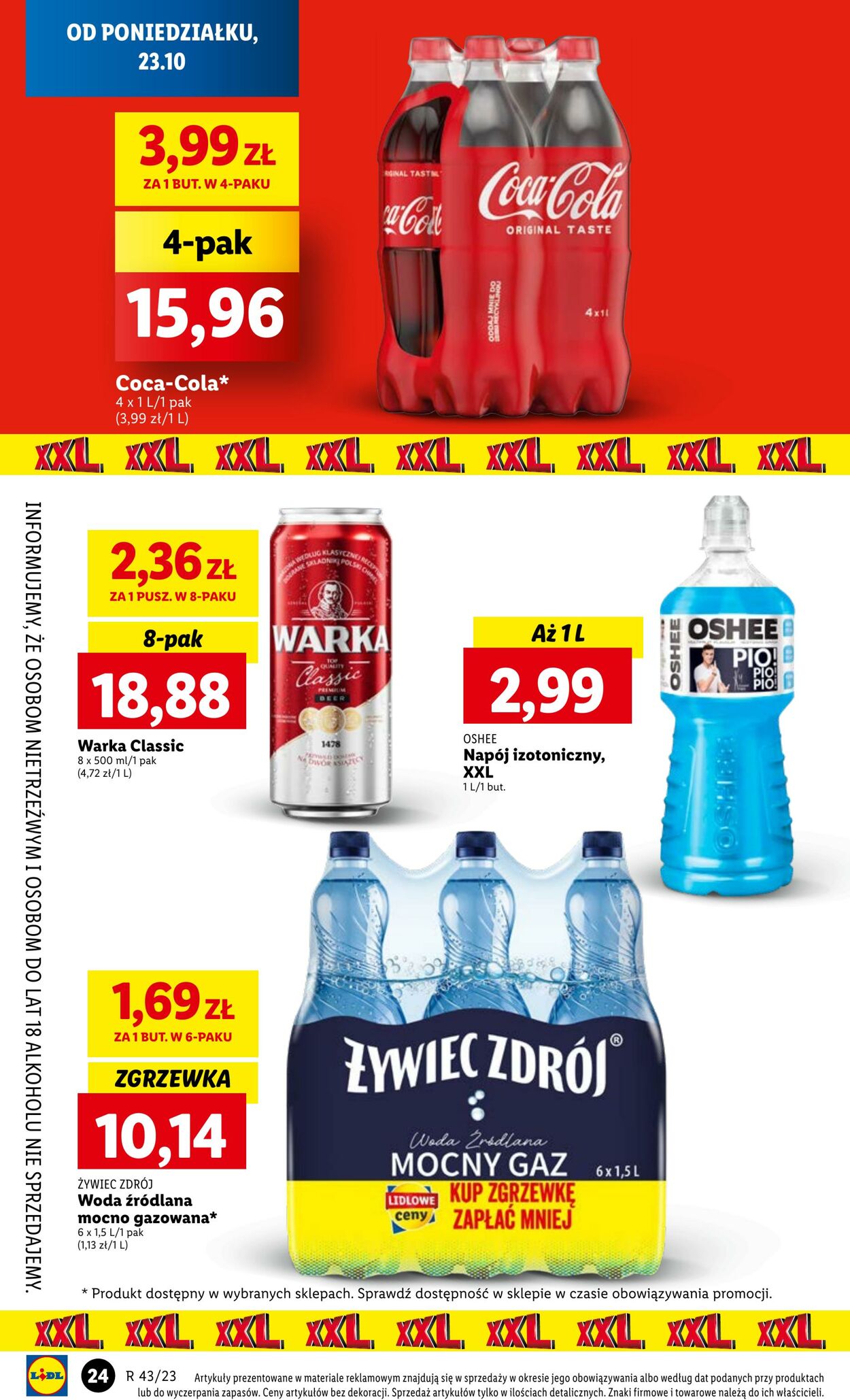 Gazetka Lidl 23.10.2023 - 25.10.2023