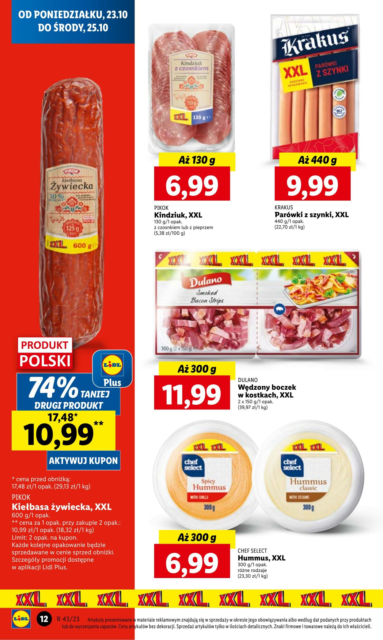 Gazetka Lidl 23.10.2023 - 25.10.2023