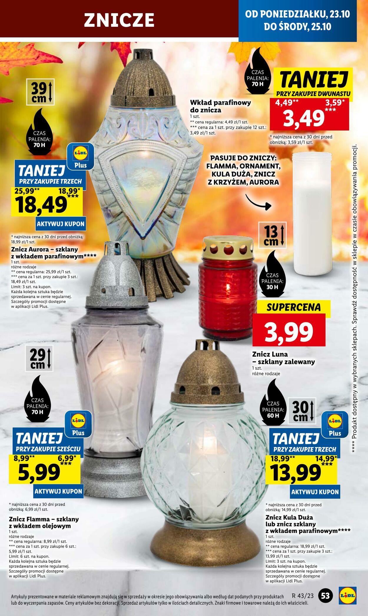 Gazetka Lidl 23.10.2023 - 25.10.2023