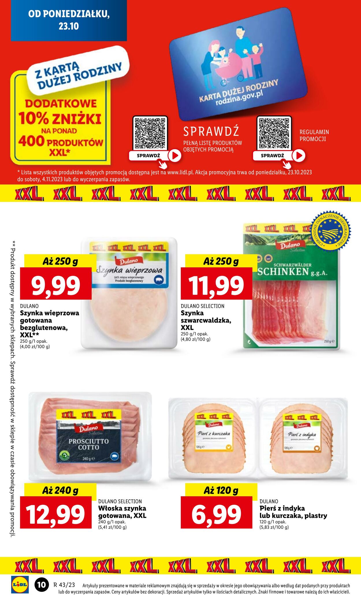 Gazetka Lidl 23.10.2023 - 25.10.2023