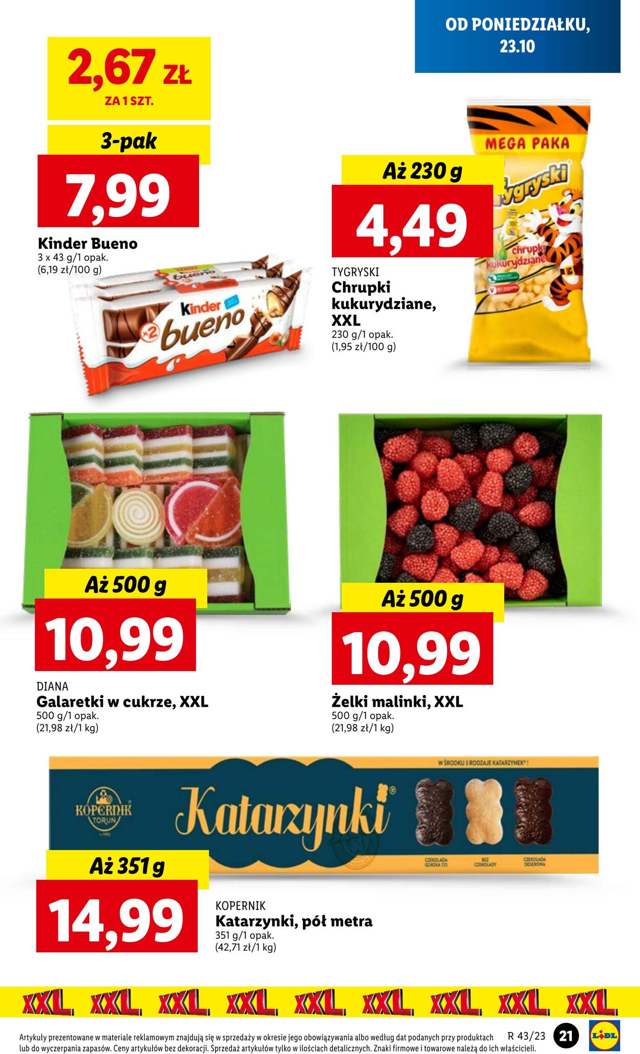 Gazetka Lidl 23.10.2023 - 25.10.2023