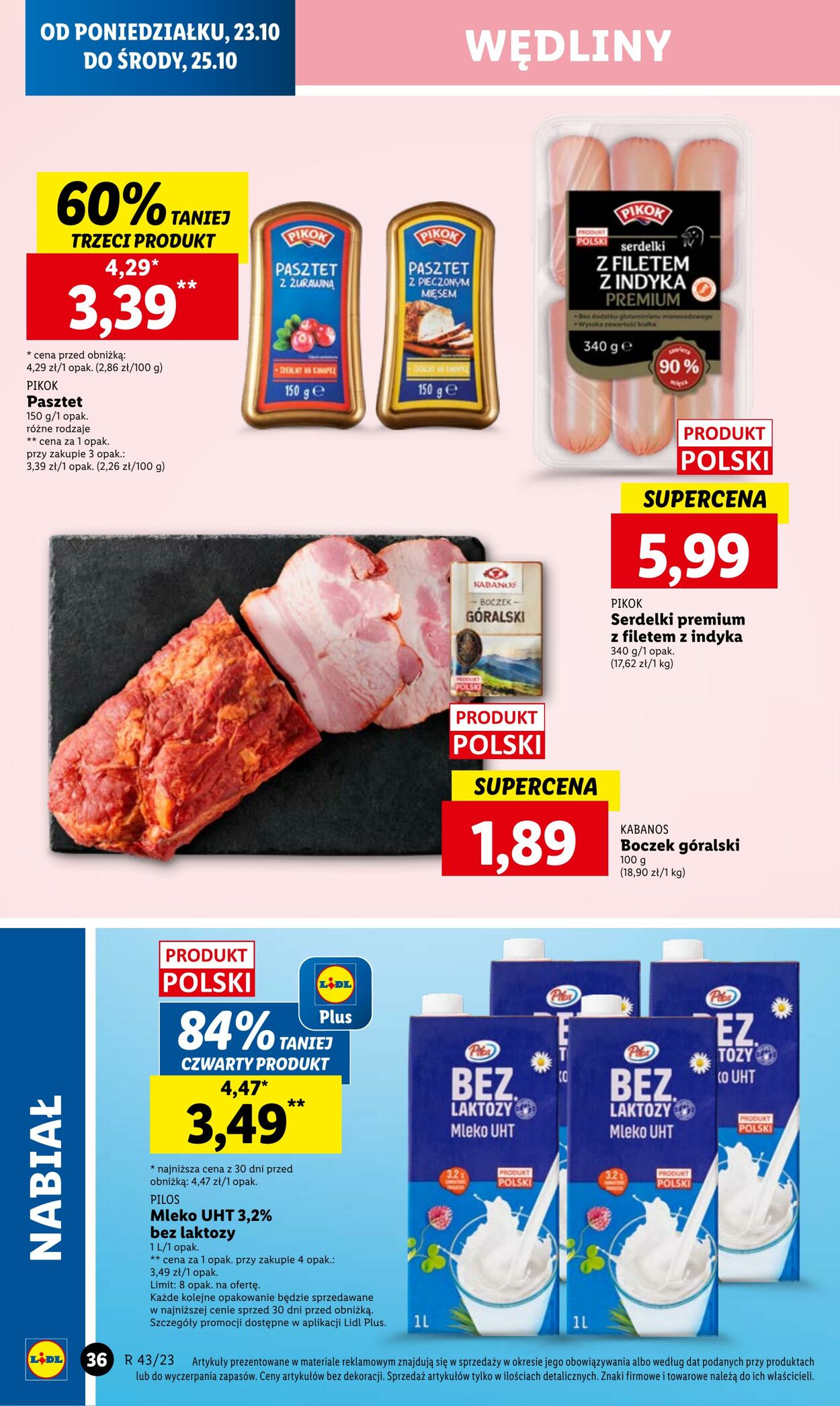 Gazetka Lidl 23.10.2023 - 25.10.2023