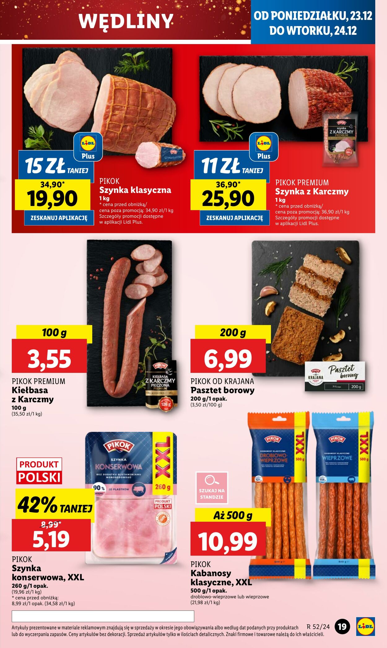 Gazetka Lidl 23.12.2024 - 24.12.2024