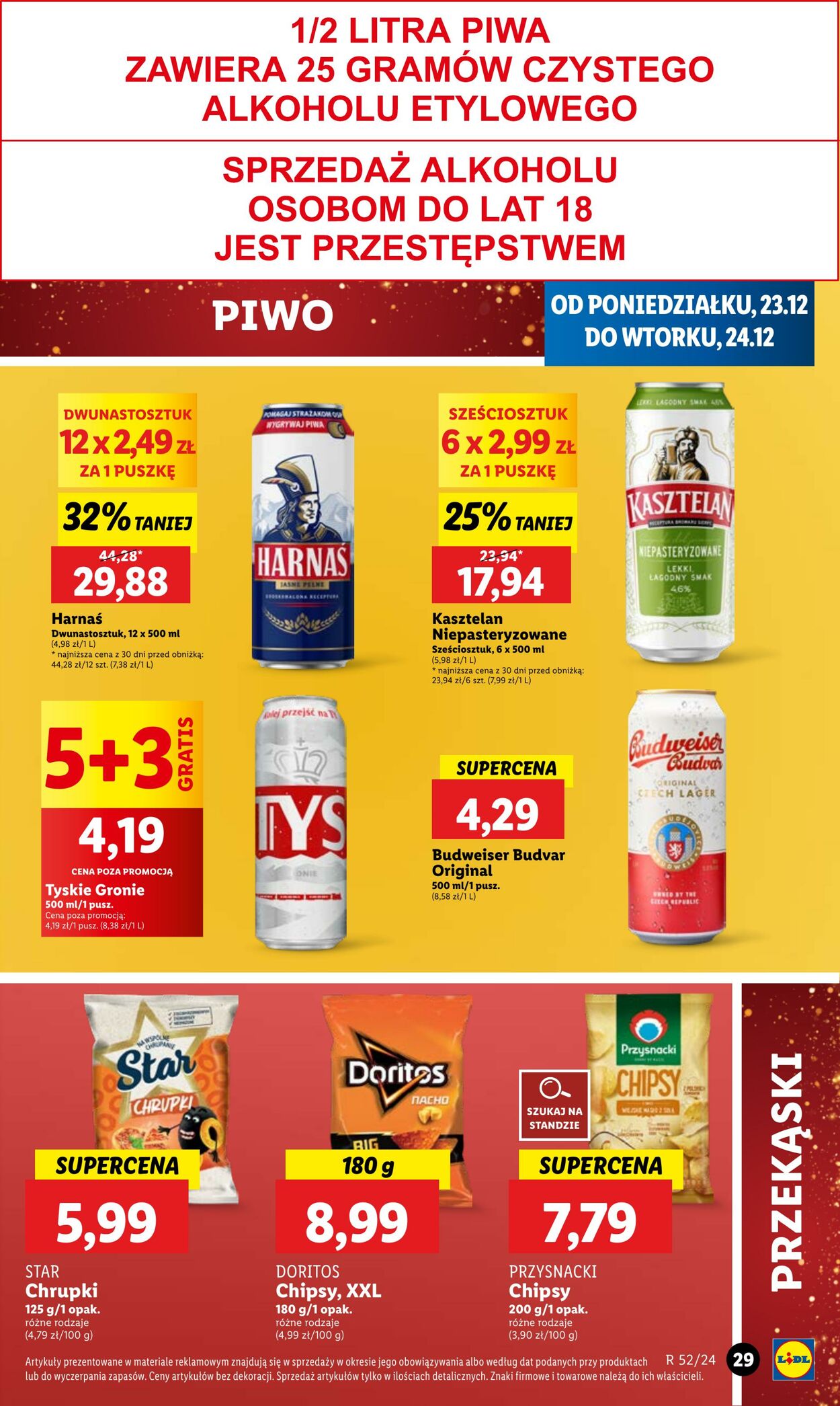 Gazetka Lidl 23.12.2024 - 24.12.2024