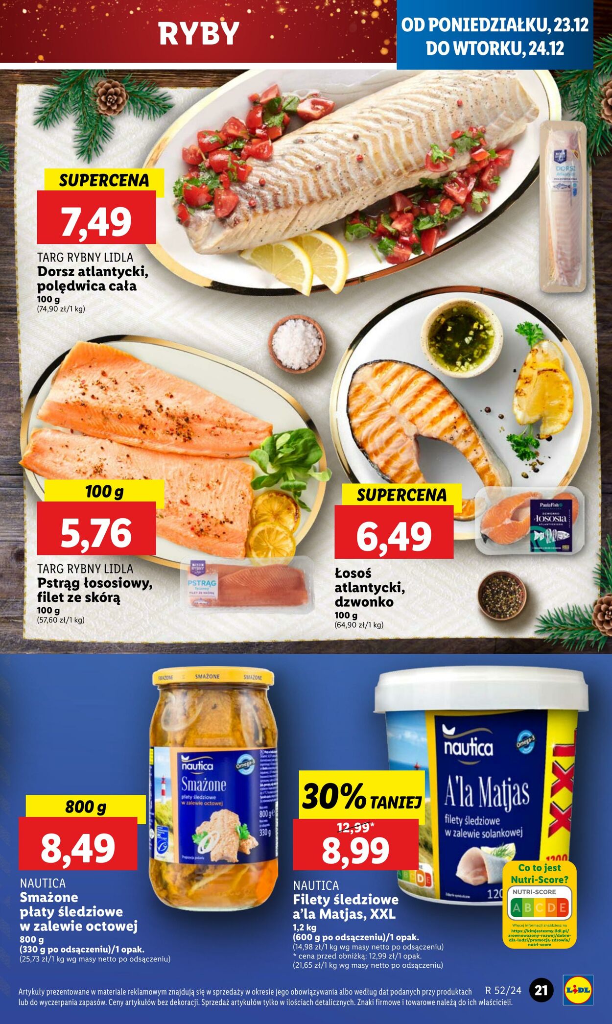 Gazetka Lidl 23.12.2024 - 24.12.2024