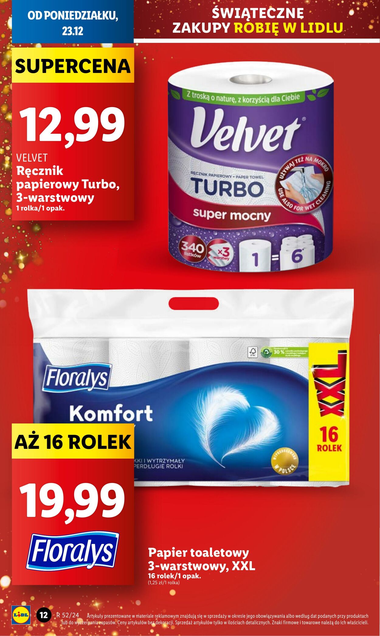 Gazetka Lidl 23.12.2024 - 24.12.2024