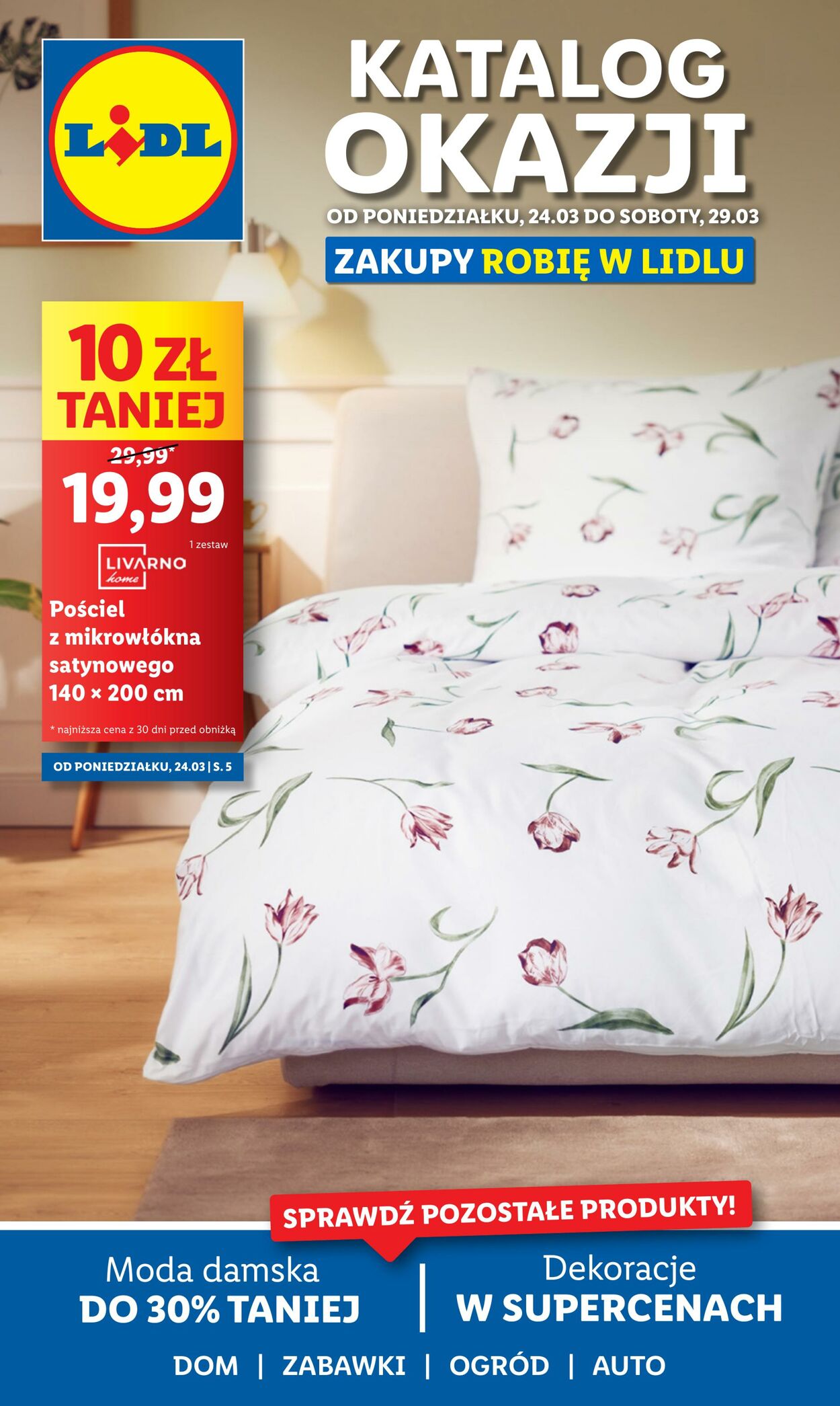 Gazetka Lidl - OFERTA WAŻNA OD 24.03 24 mar, 2025 - 29 mar, 2025